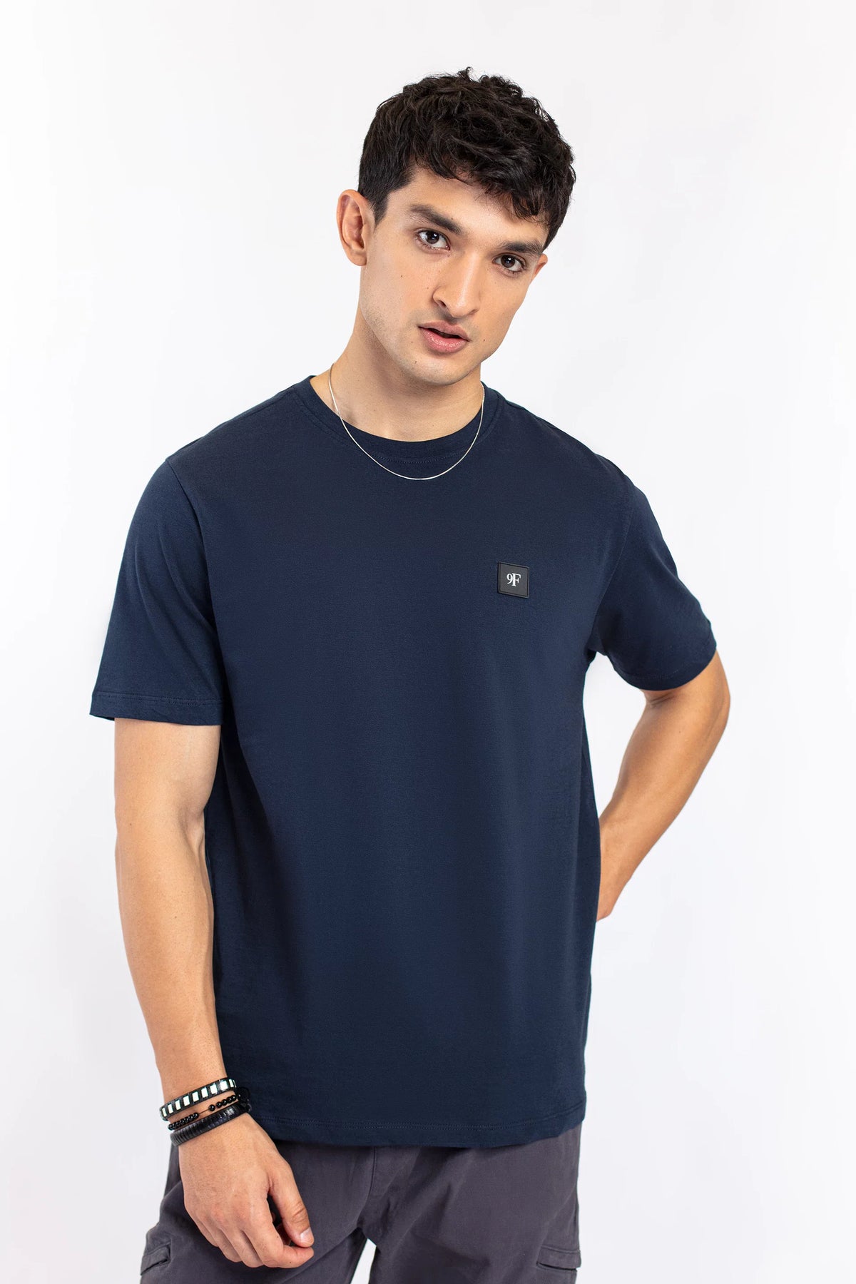 Basic Navy T-Shirt - 9figure