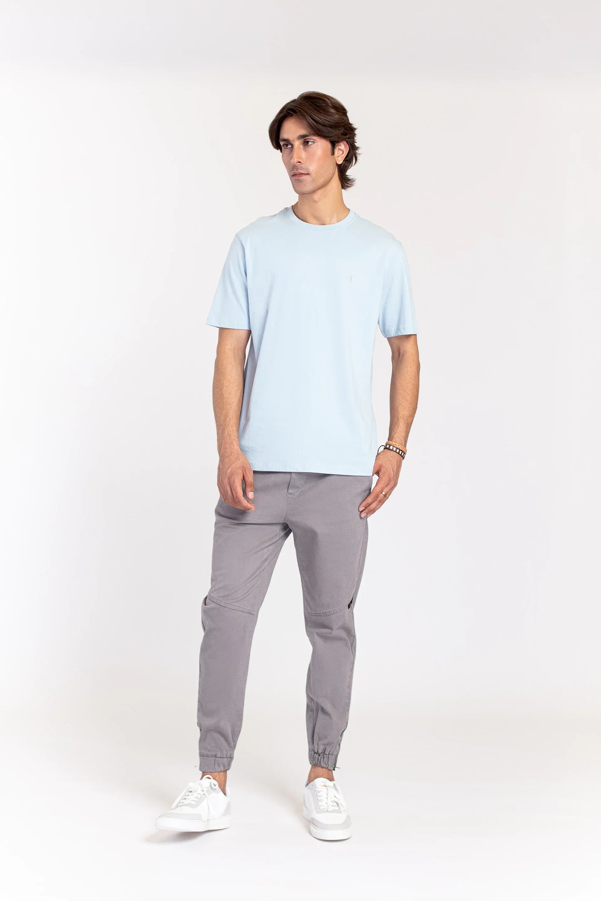 Basic ice Blue T-Shirt - 9figure