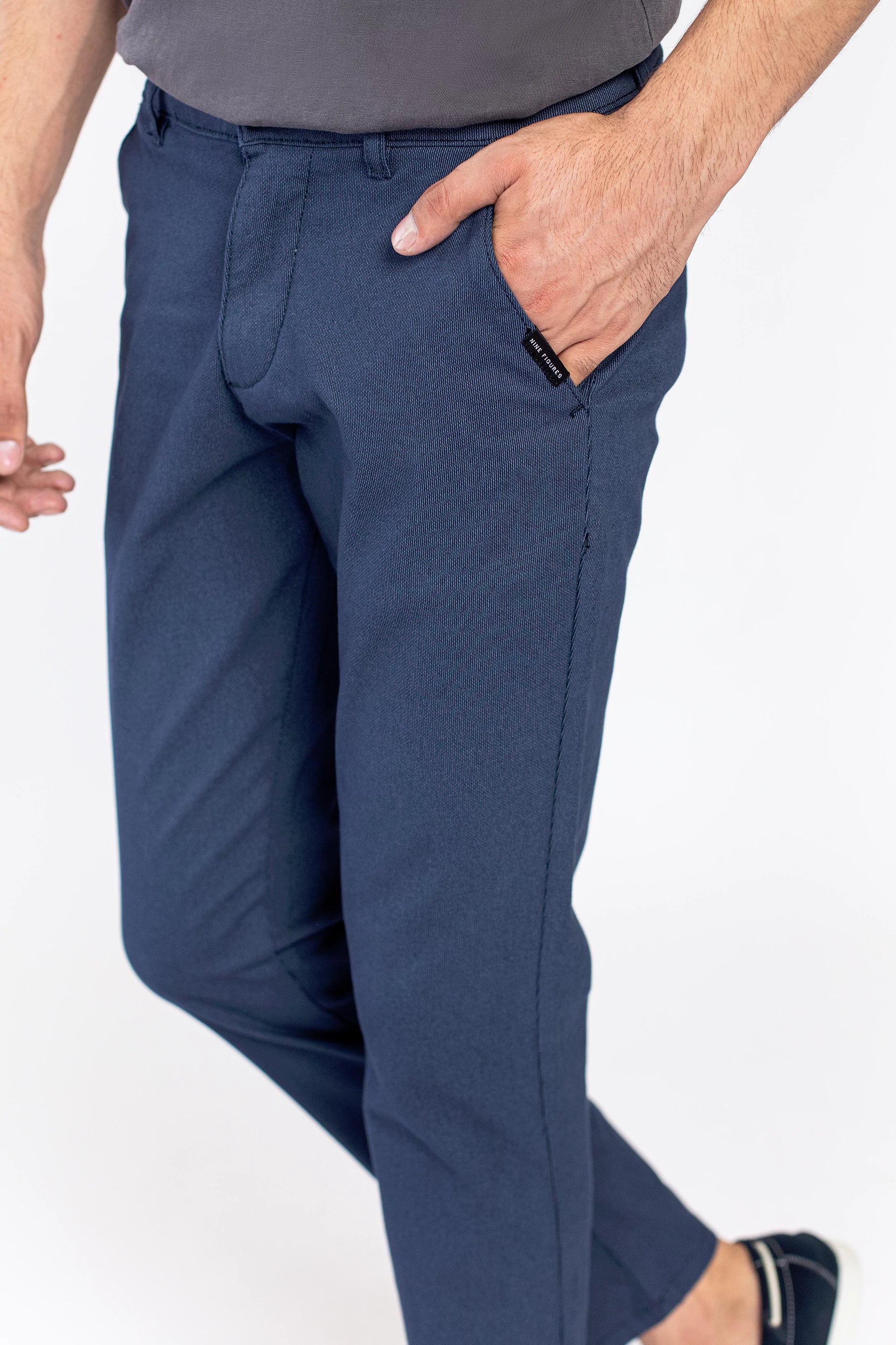 Basic navy Chinos - 9figure