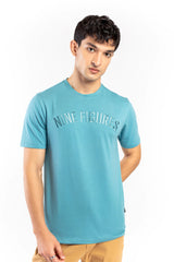 Ocean Blue Logo Statement  T-Shirts - 9figure