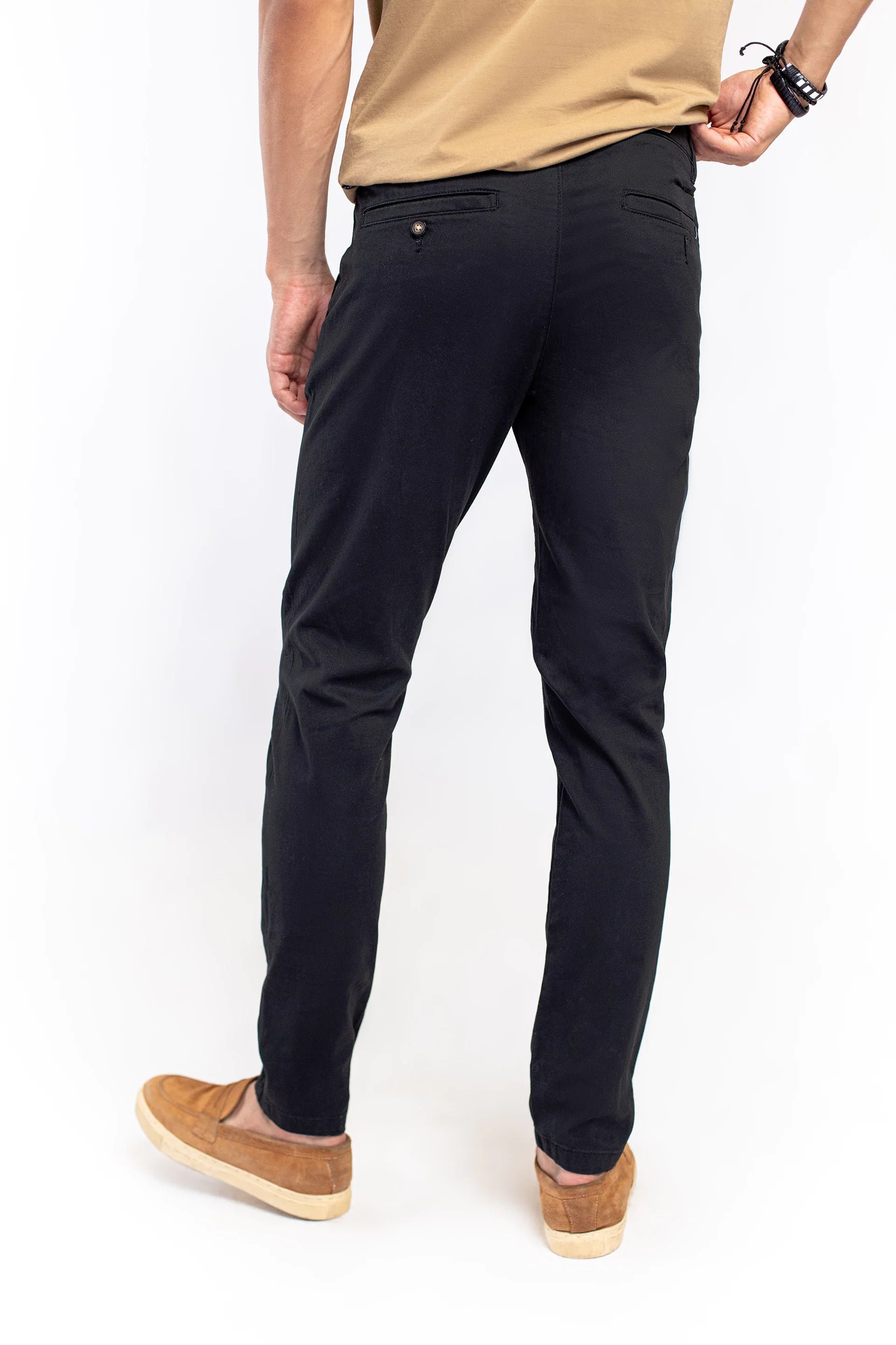 Basic Black Chinos - 9figure