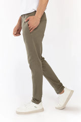 Basic Olive Chinos - 9figure