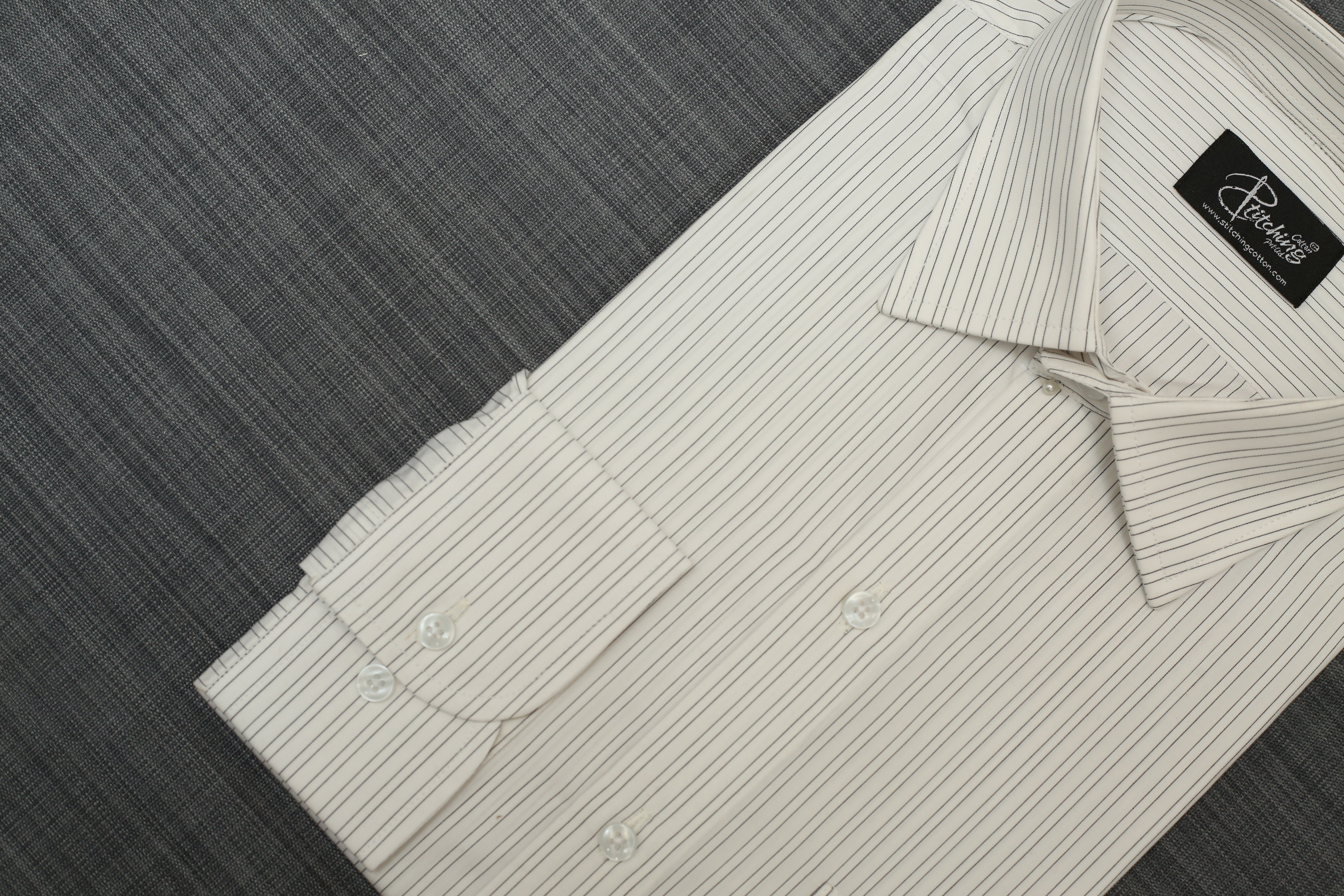 Men Formal Shirt Stripe