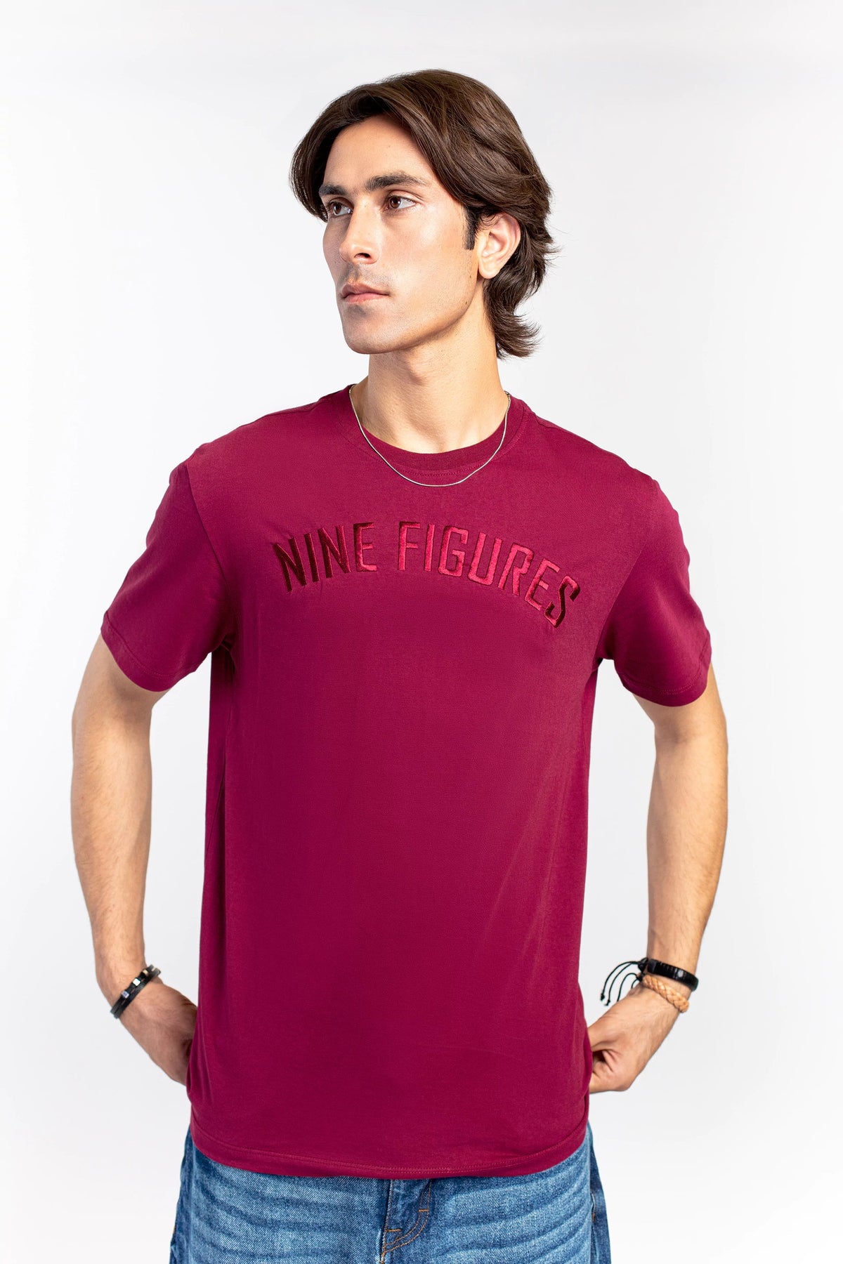 Basic Maroon T-Shirt - 9figure