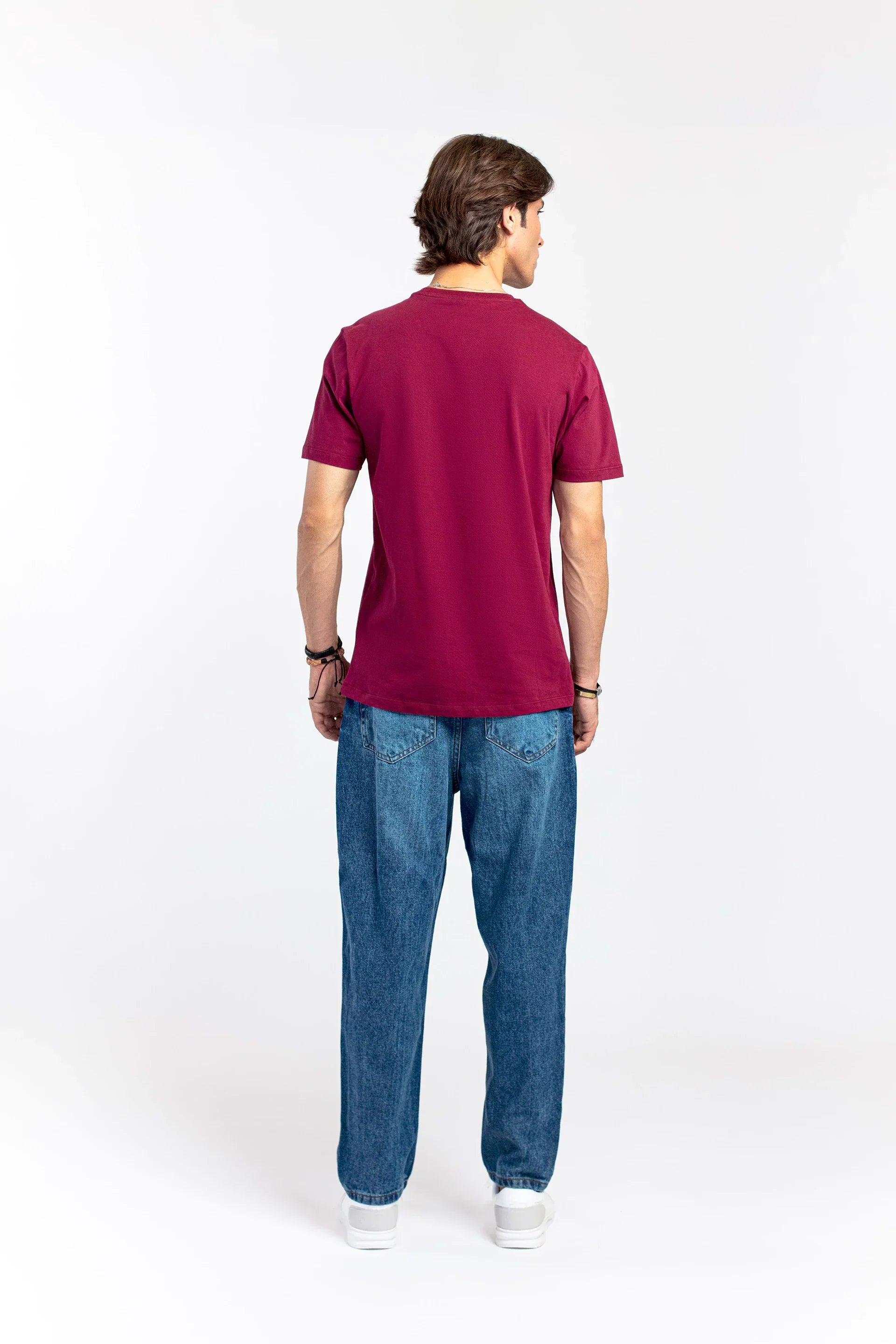 Basic Maroon T-Shirt - 9figure