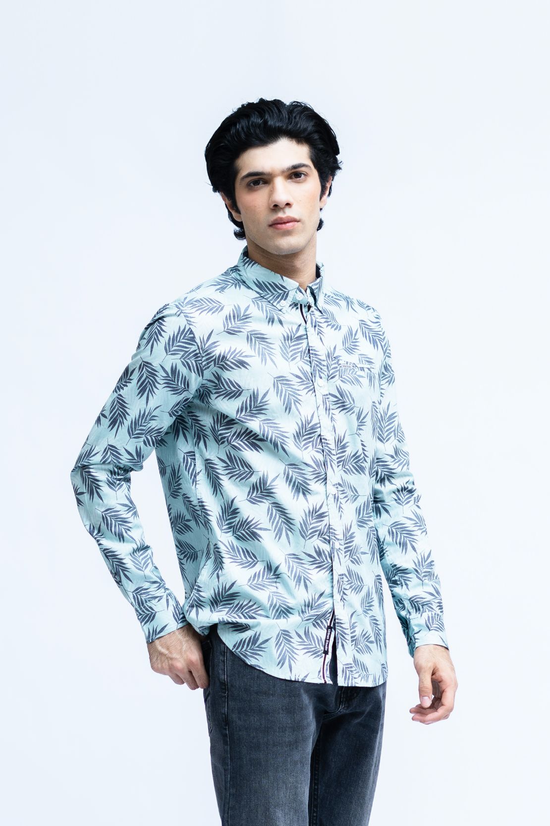 Men Floral Print Casual Shirt