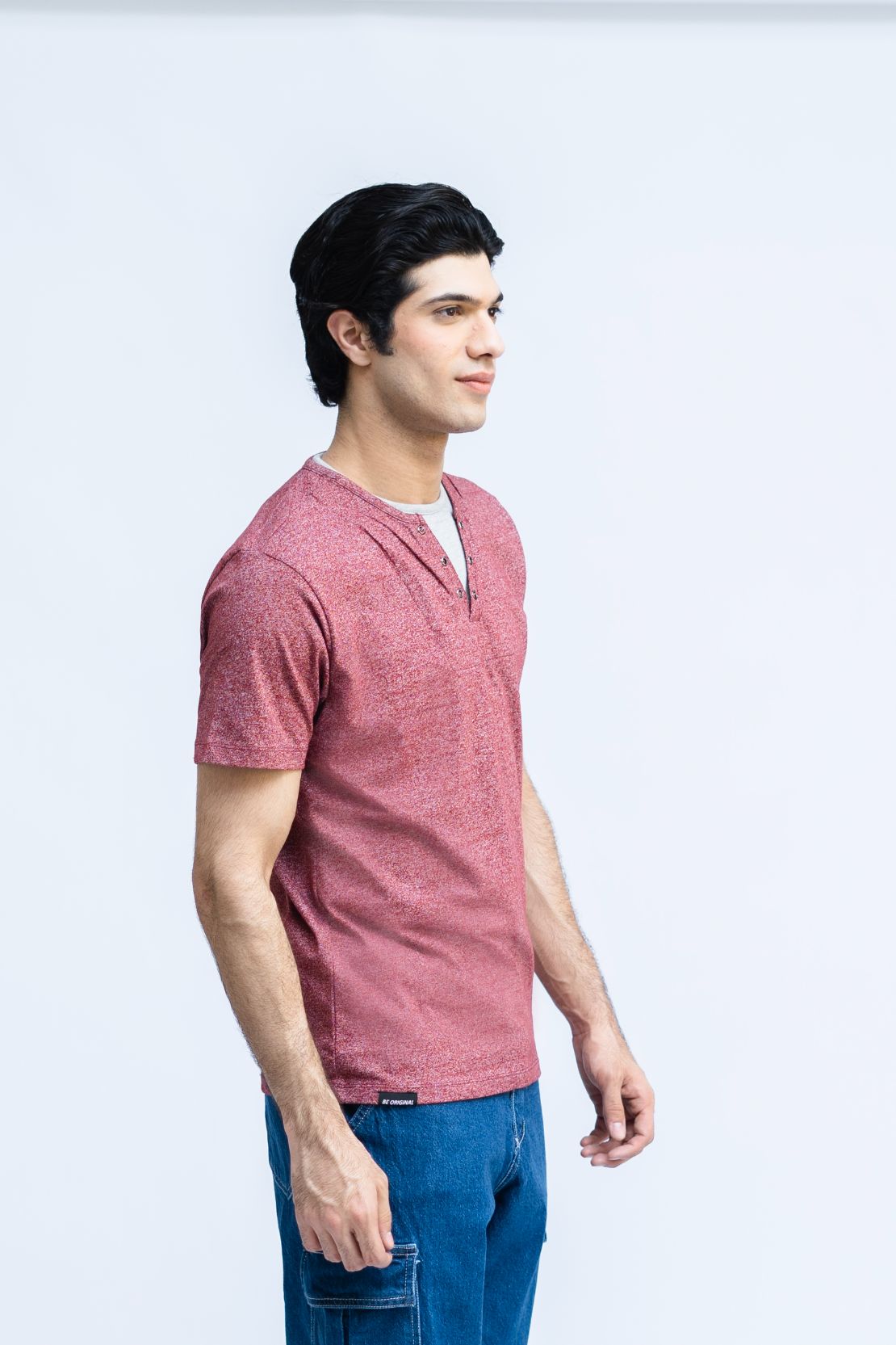 Men Round Neck Tee