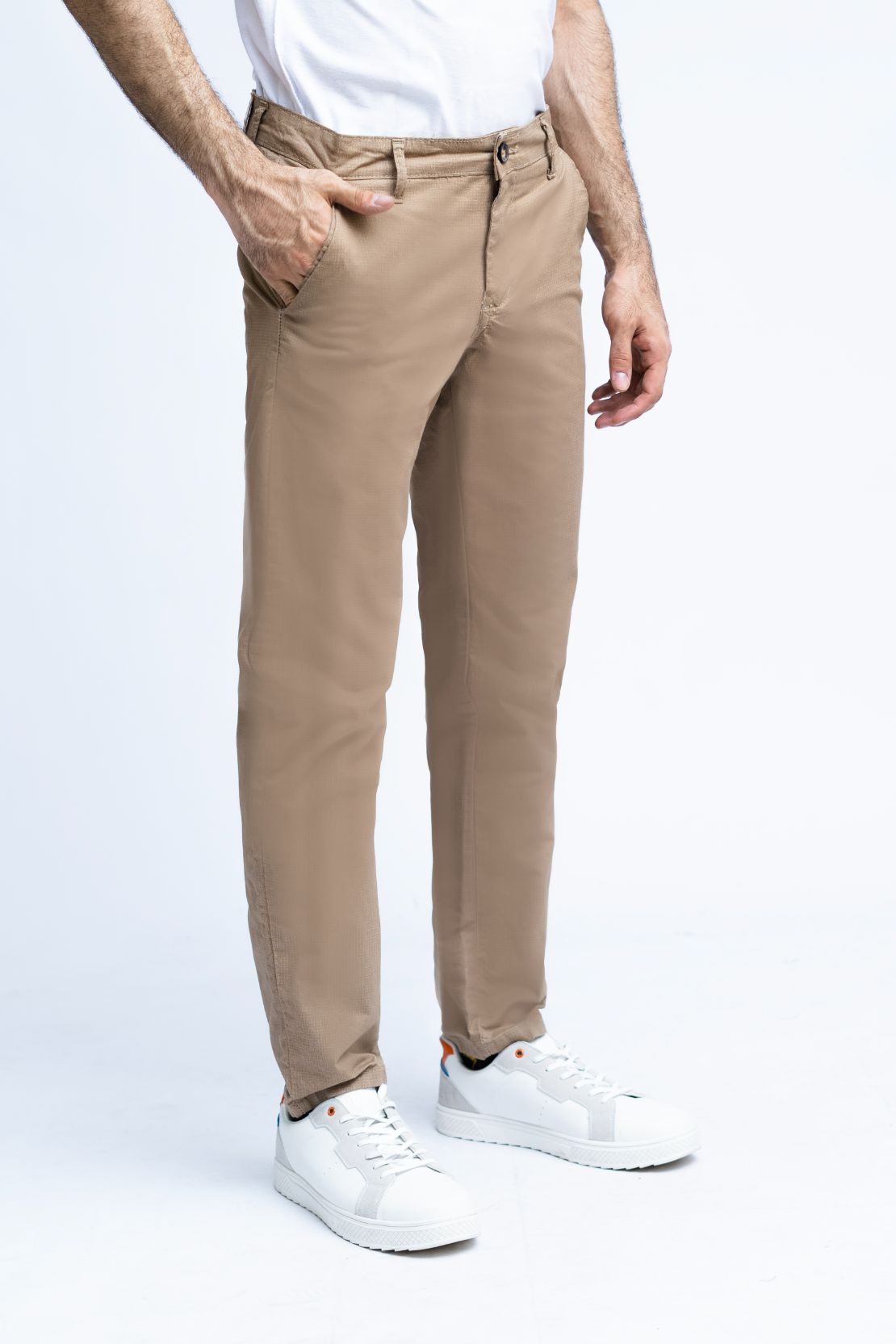 Men Slim Fit Casual Pant