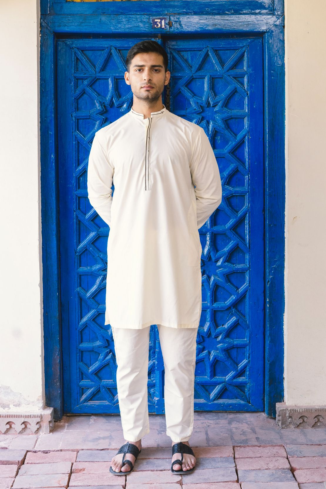 Men Slim Fit Kurta Pajama