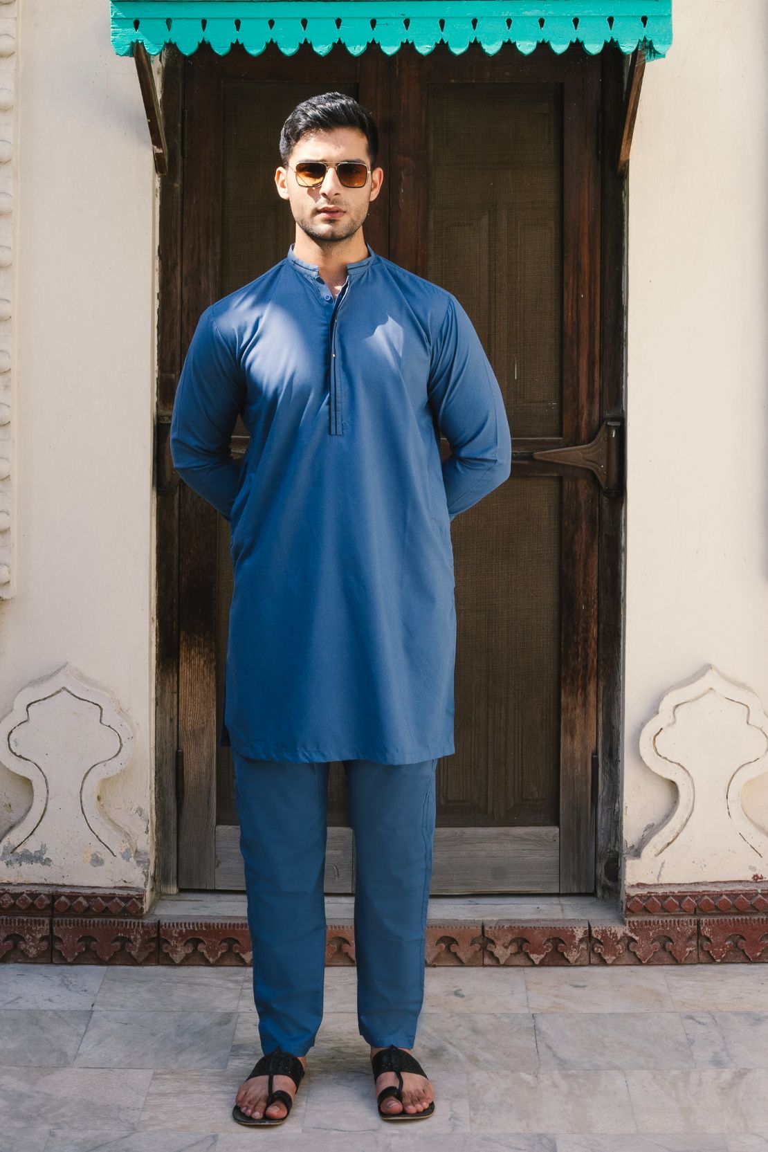 Men Slim Fit Kurta Pajama