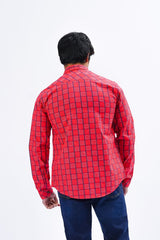 Check Pattern Causal Shirt