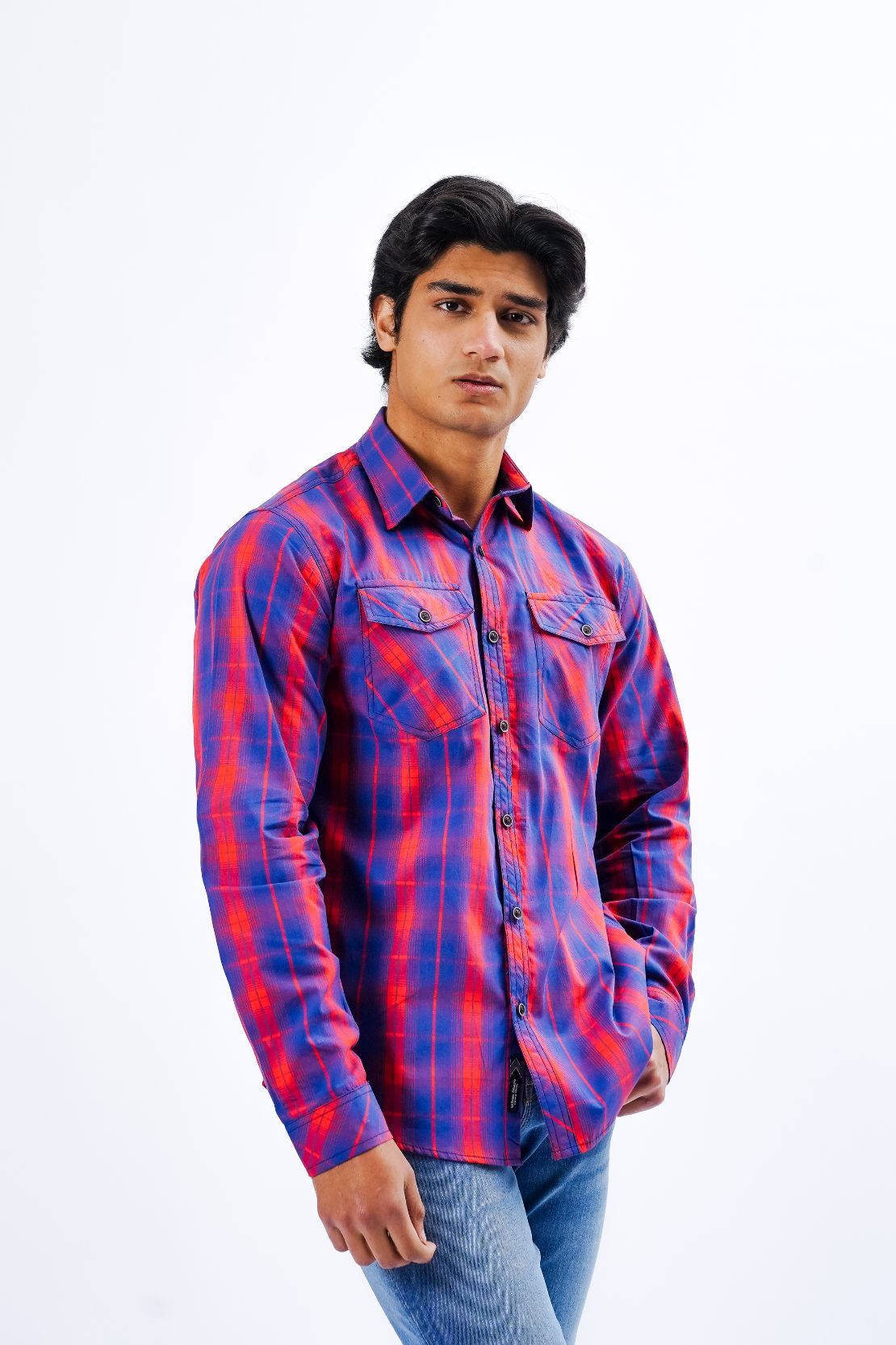 Double Pocket Casual Shirt