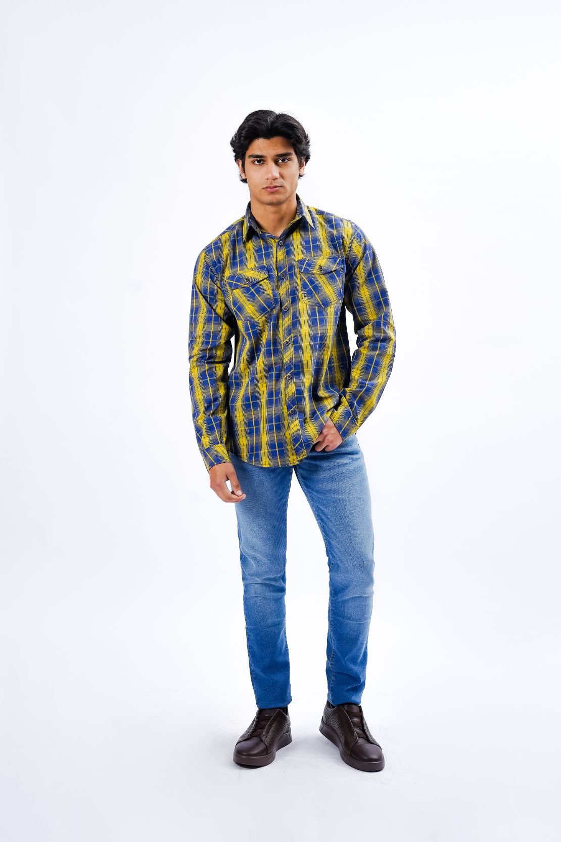 Double Pocket Casual Shirt