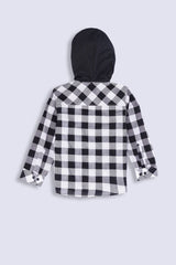 Boy Hoodie Style Casual Shirt