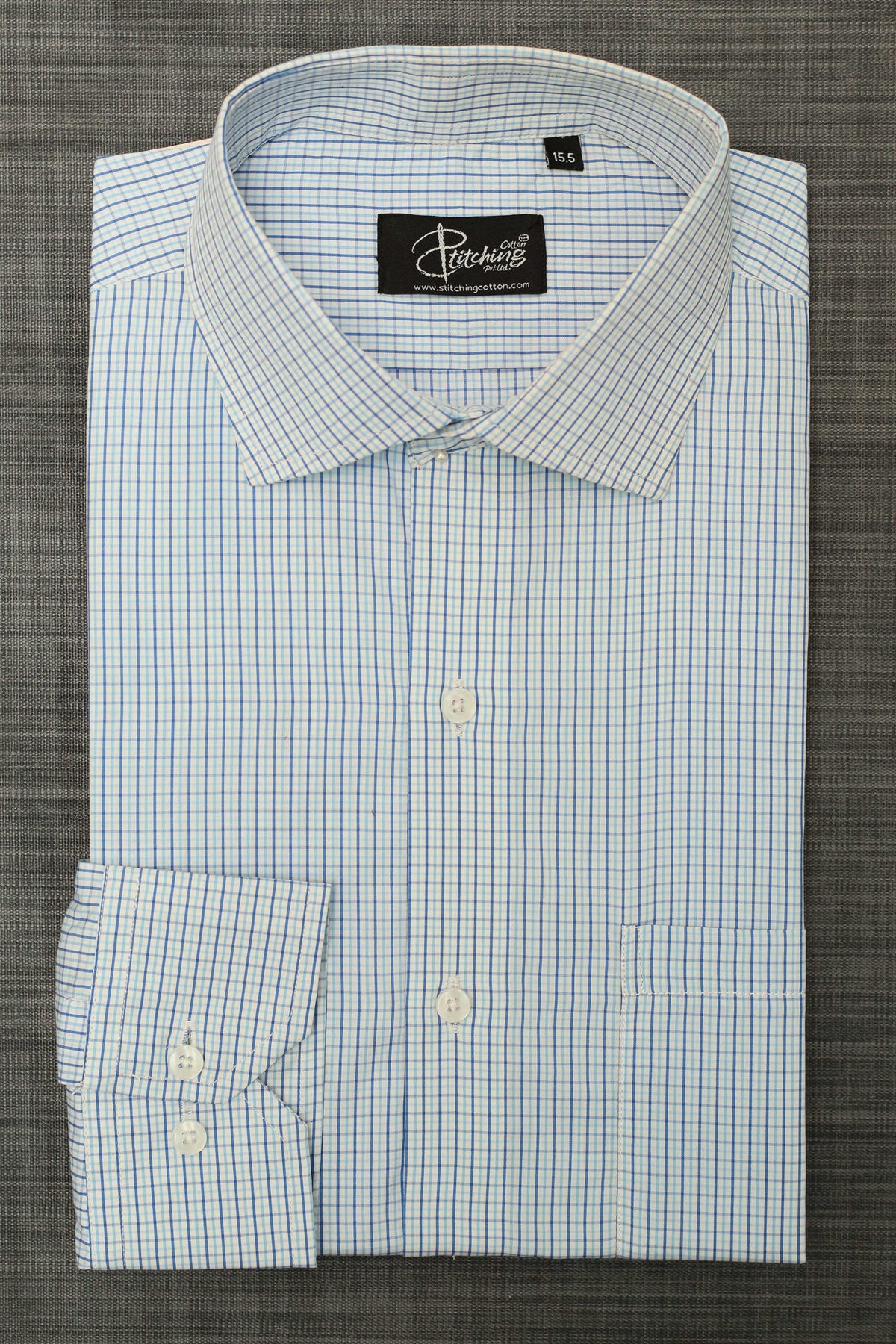 Men Formal Shirt Check