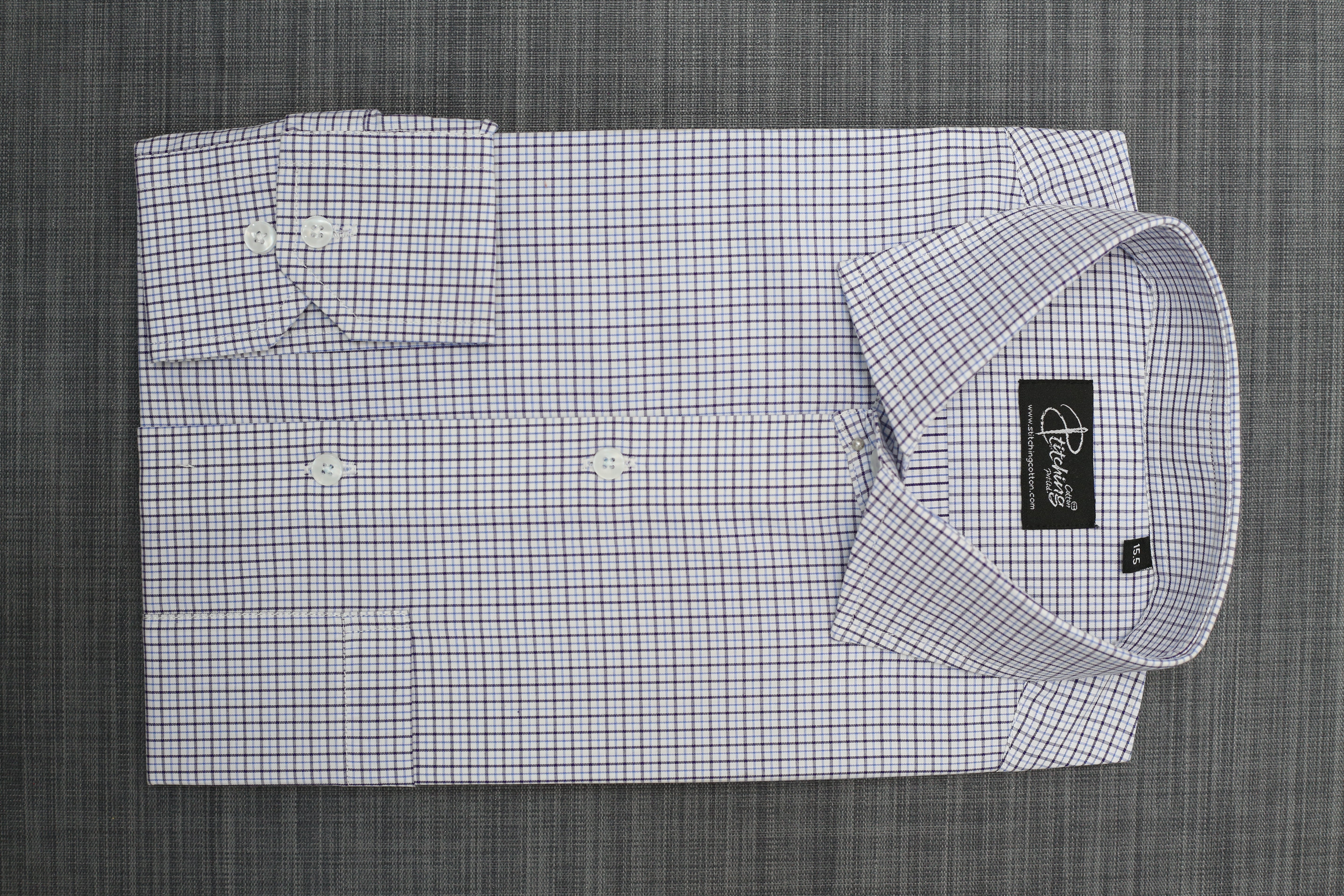 Men Formal Shirt Check