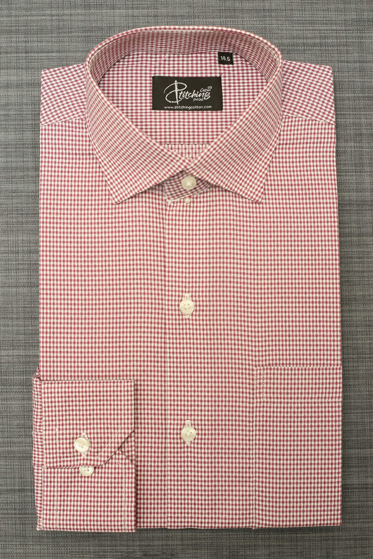 Men Formal Shirt Check