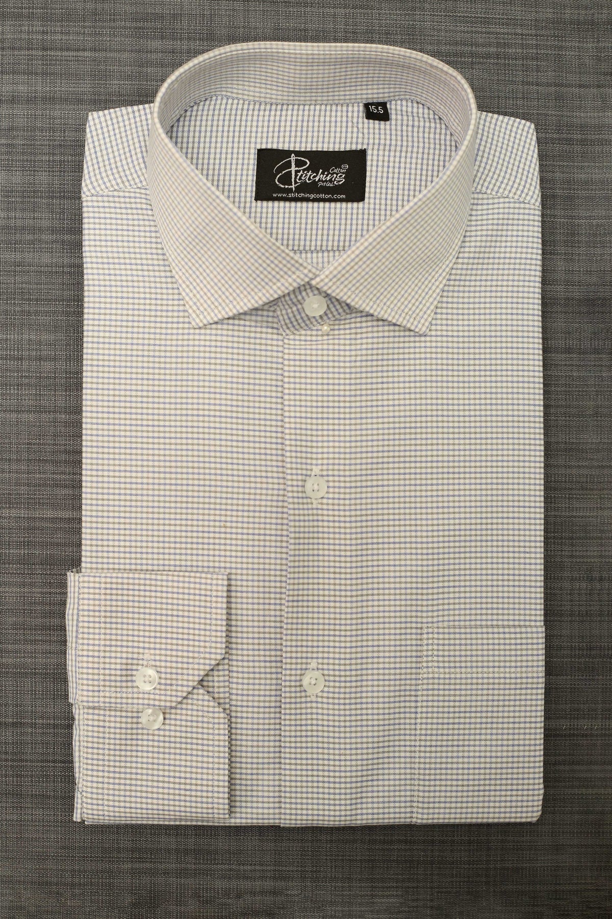 Men Formal Shirt Check