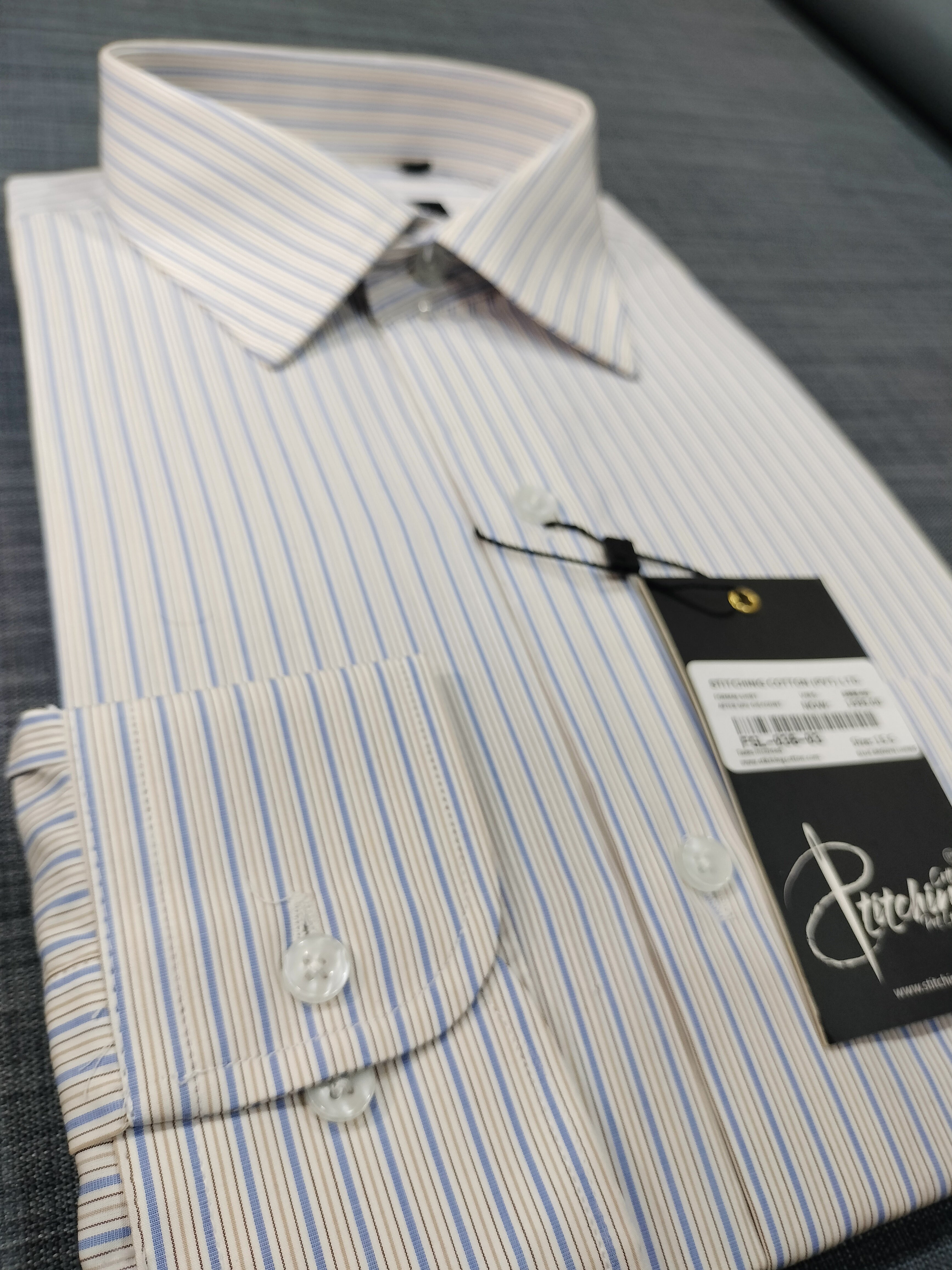 Men Formal Shirt Stripe