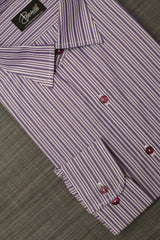 Men Formal Shirt Stripe