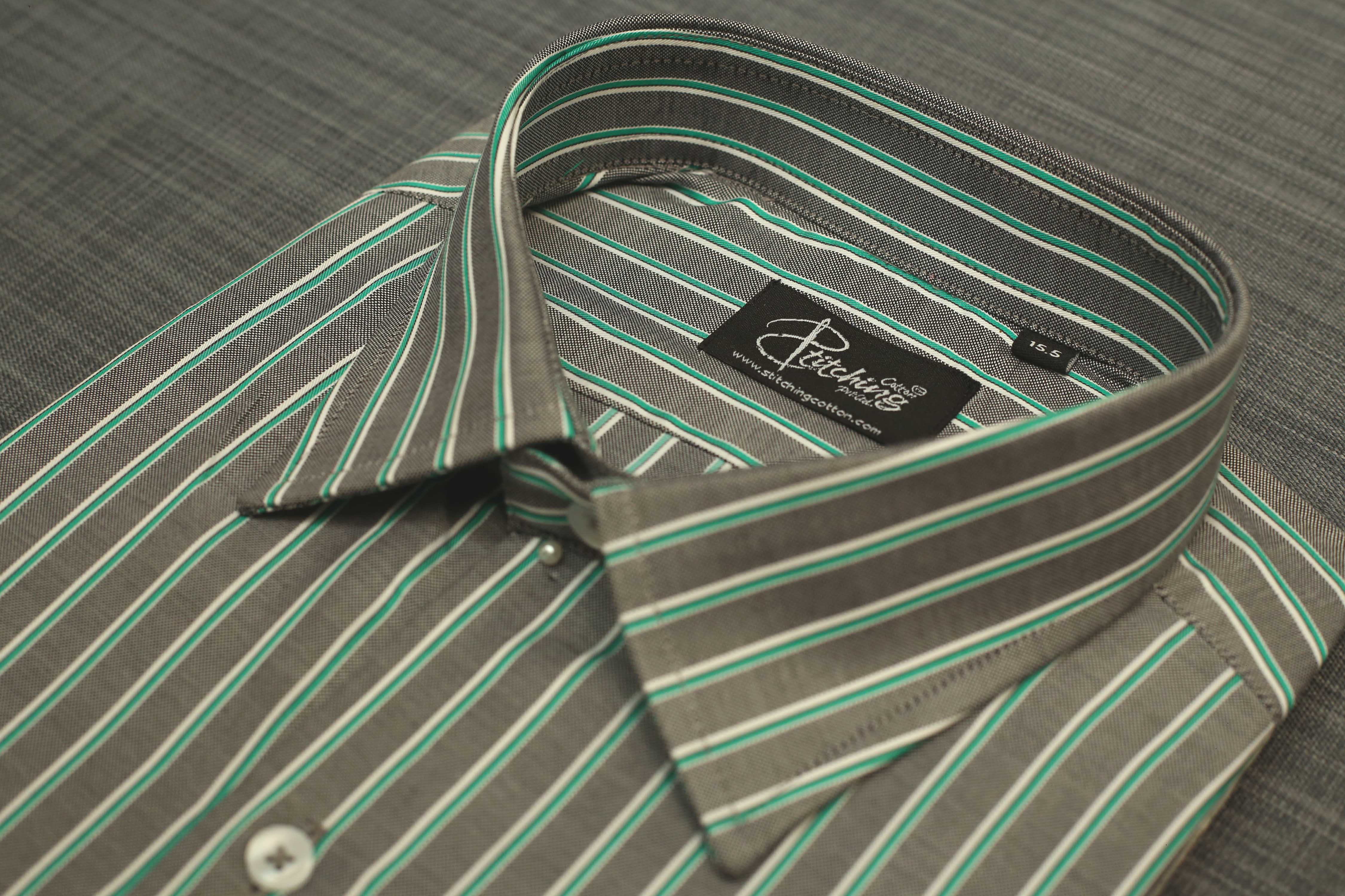 Men Formal Shirt Stripe