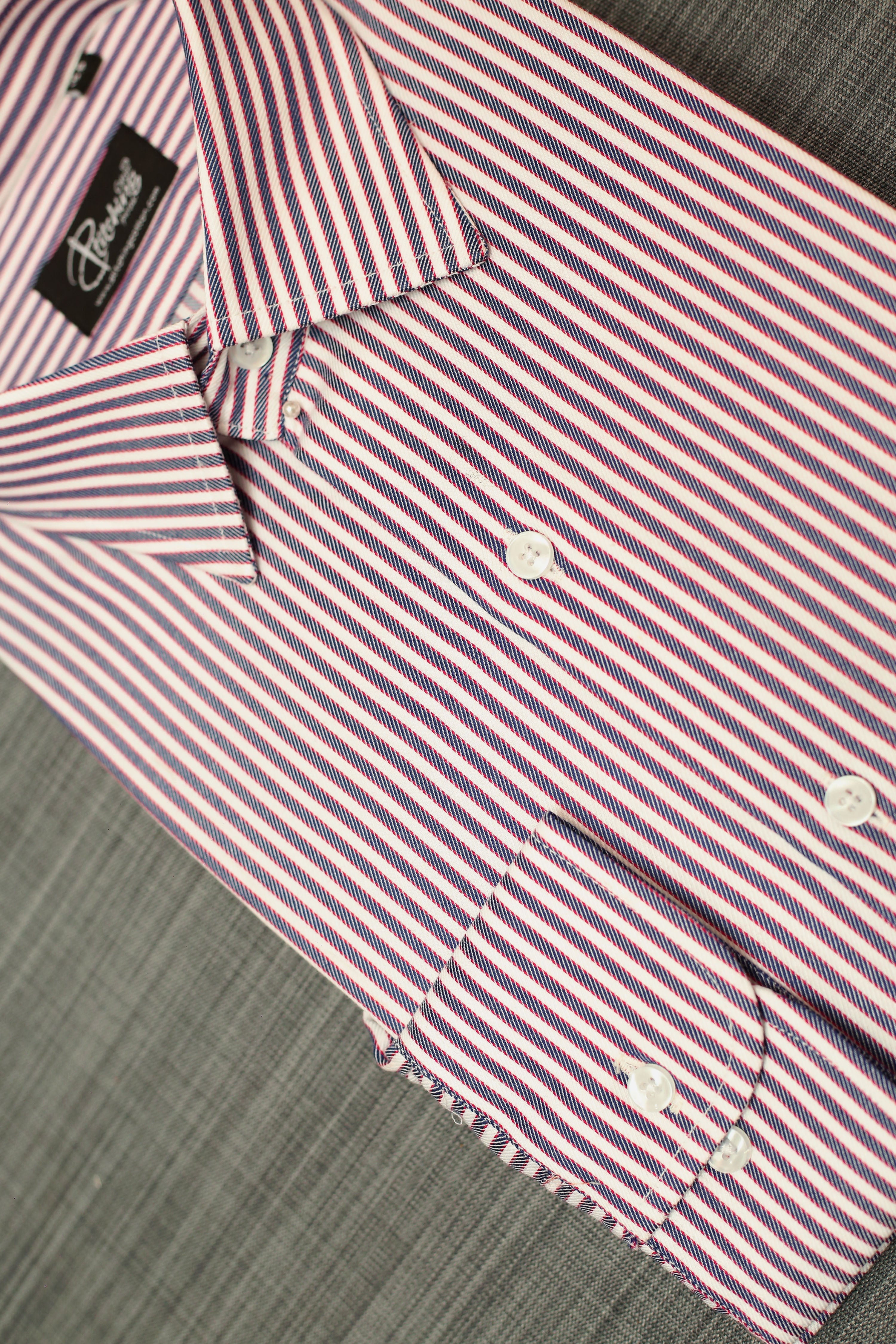 Men Formal Shirt Stripe