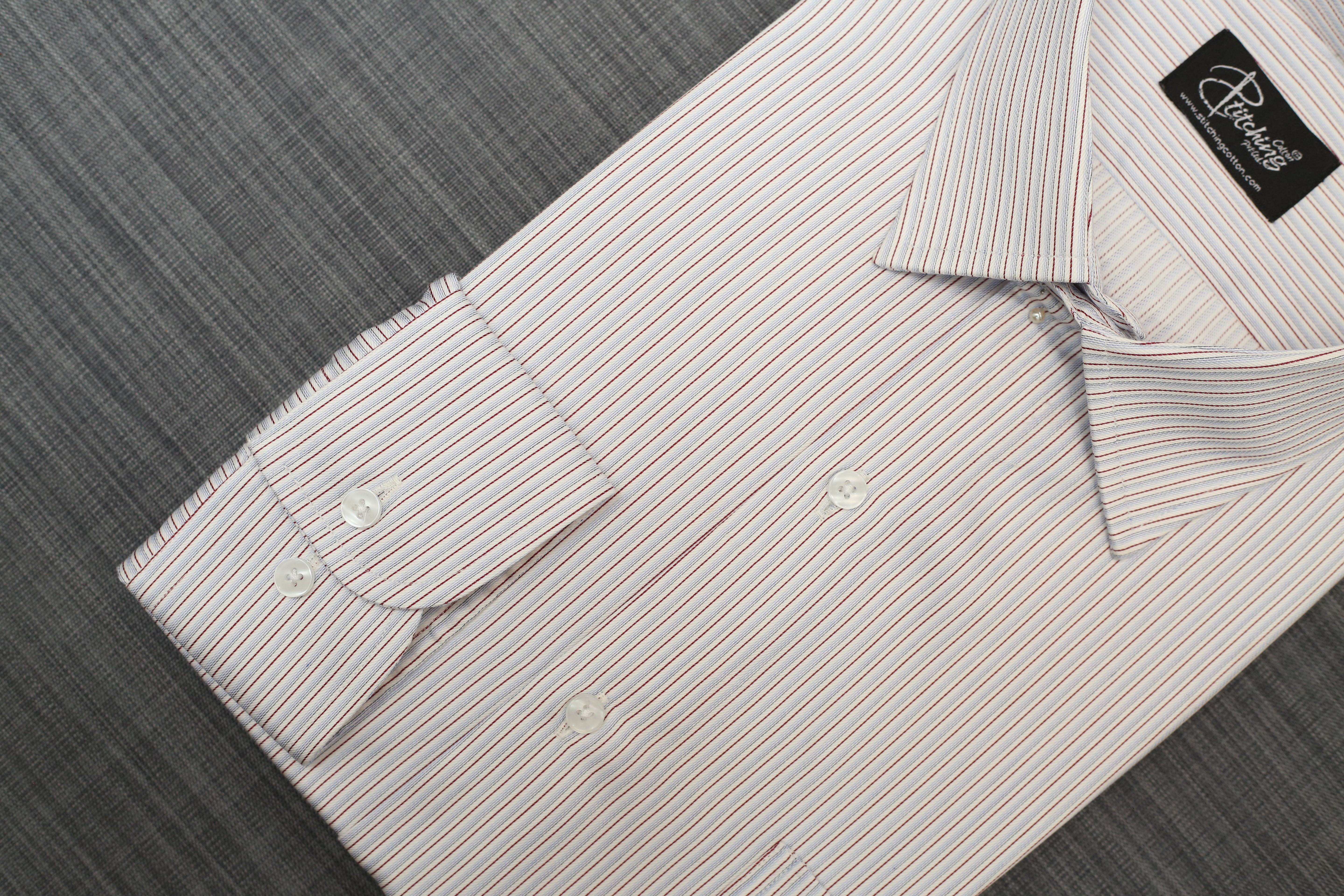 Men Formal Shirt Stripe