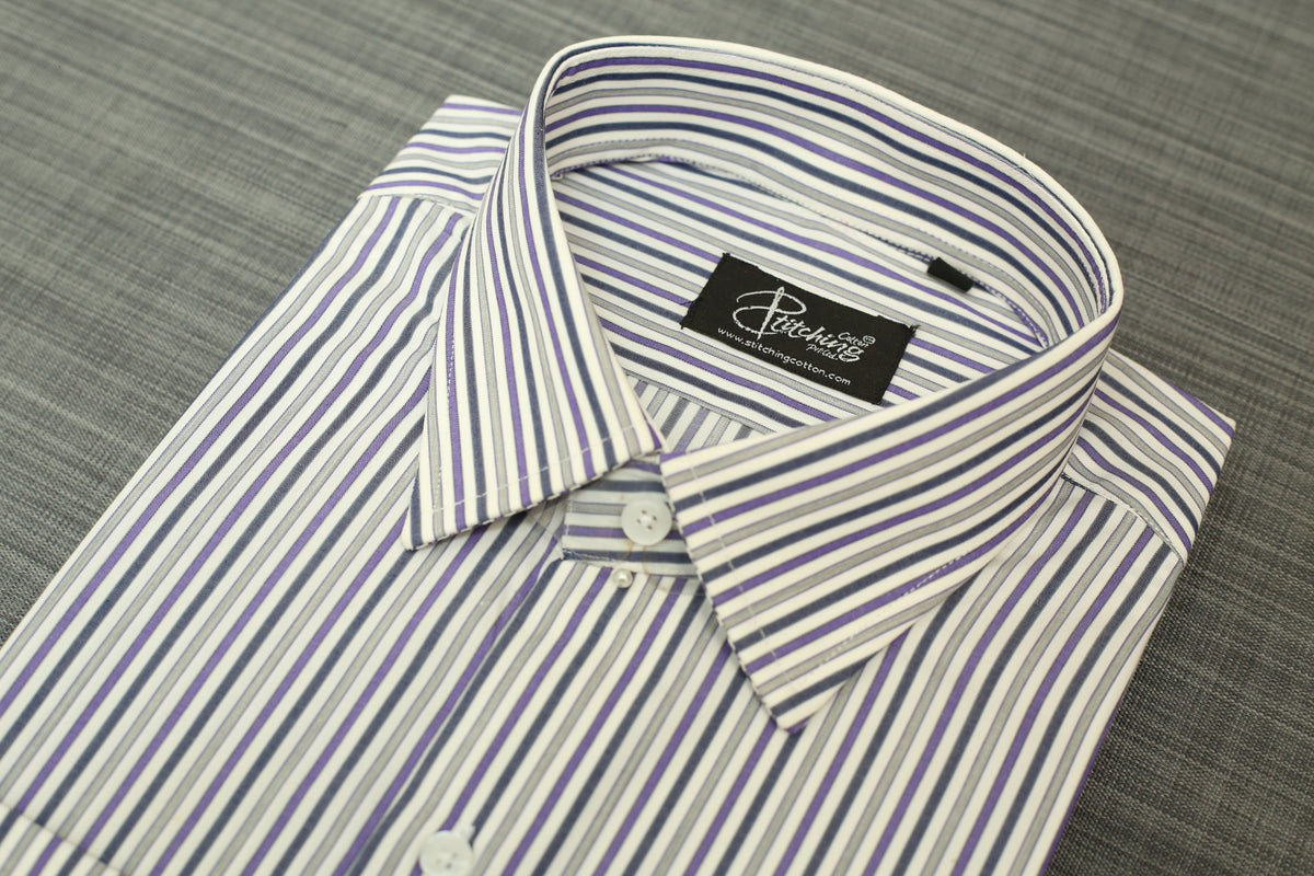 Men Formal Shirt Stripe