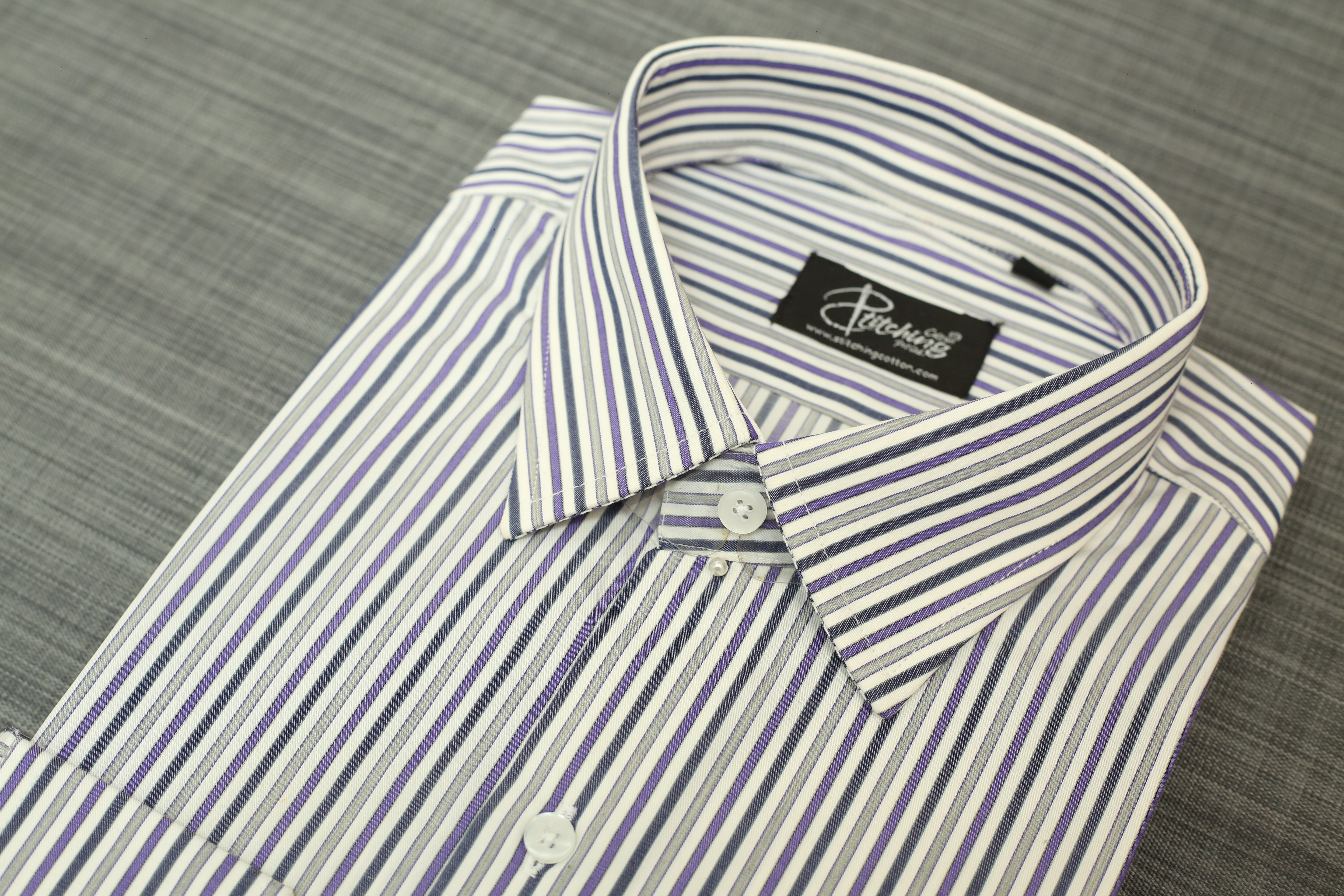 Men Formal Shirt Stripe