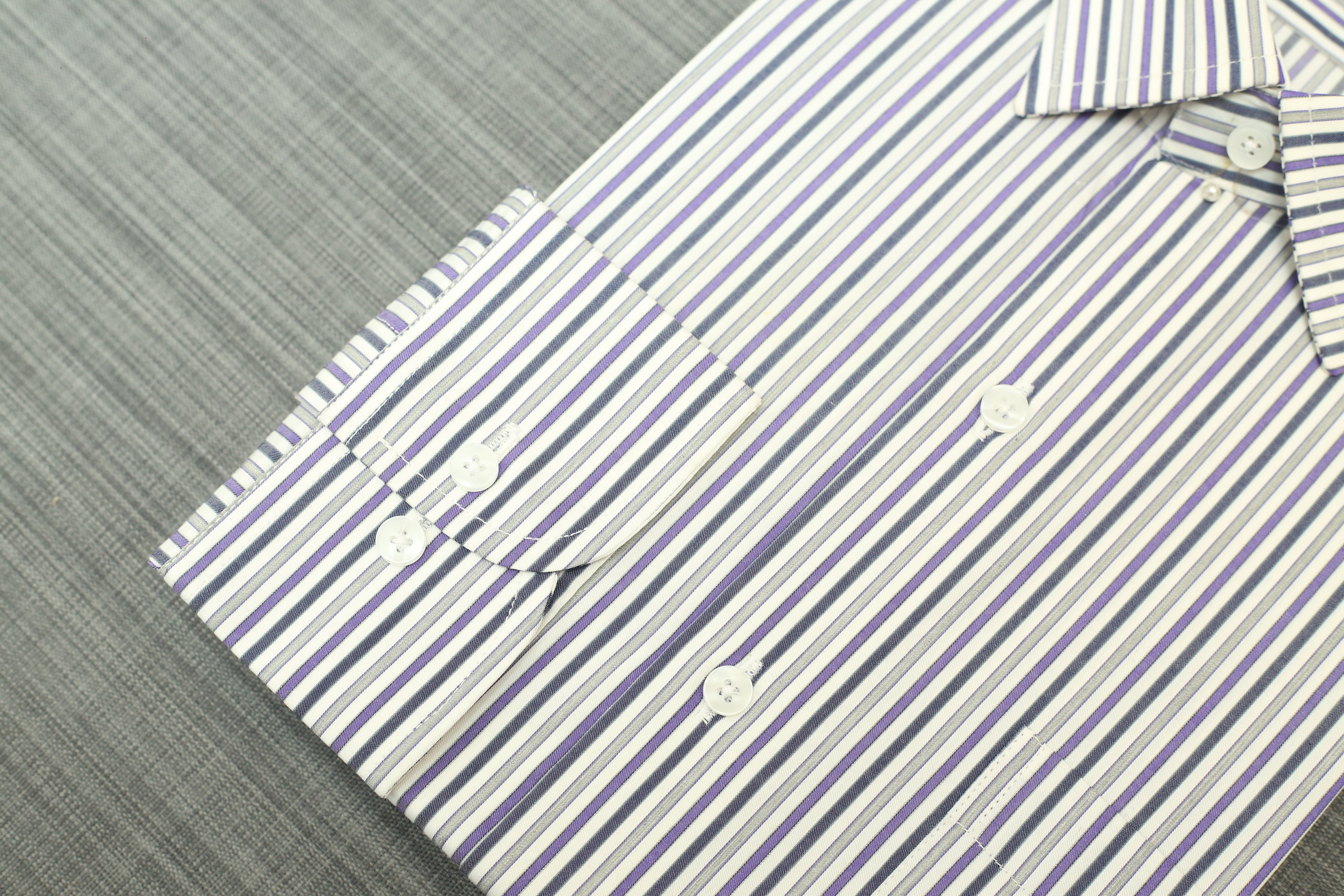 Men Formal Shirt Stripe