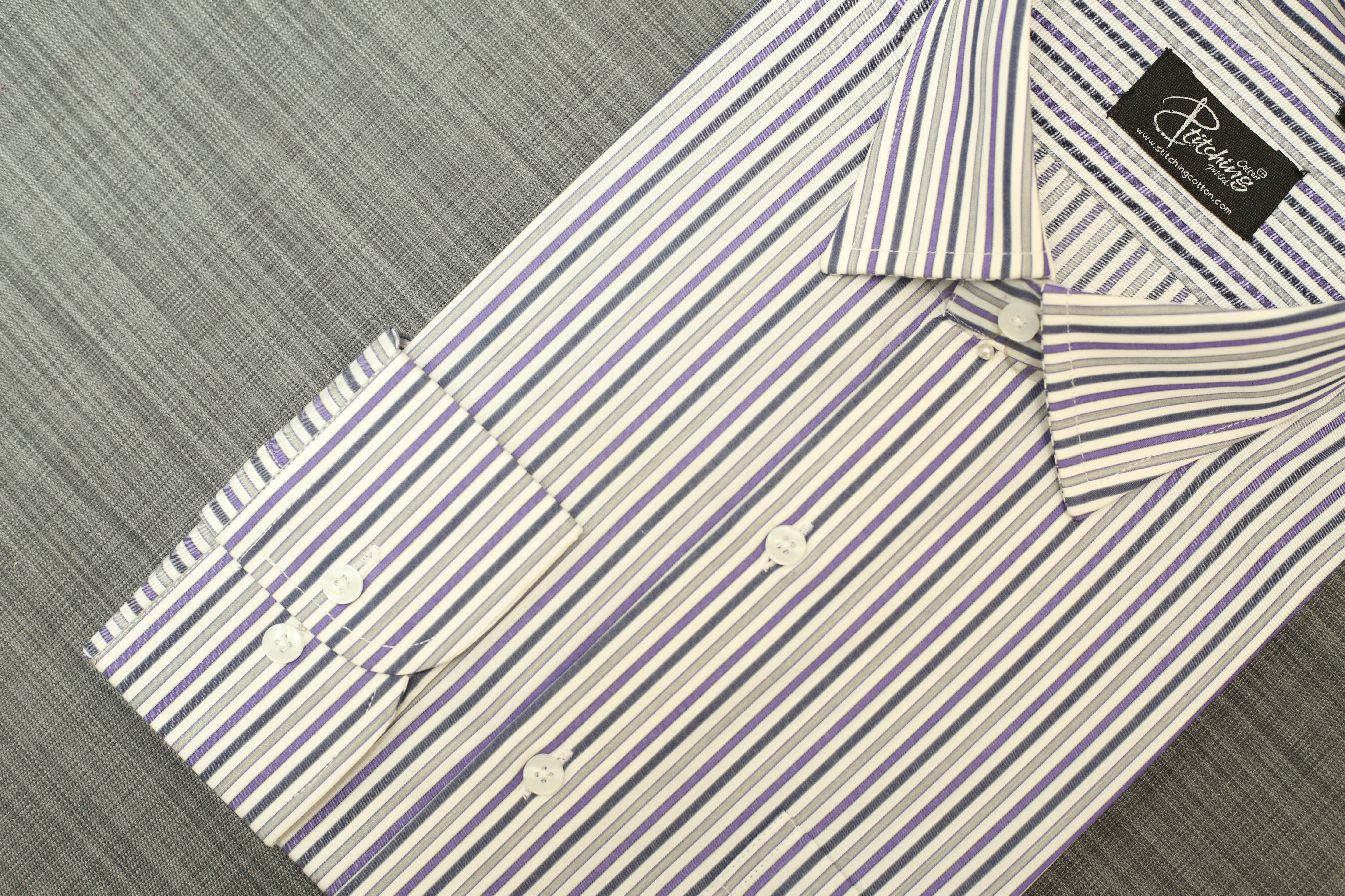 Men Formal Shirt Stripe