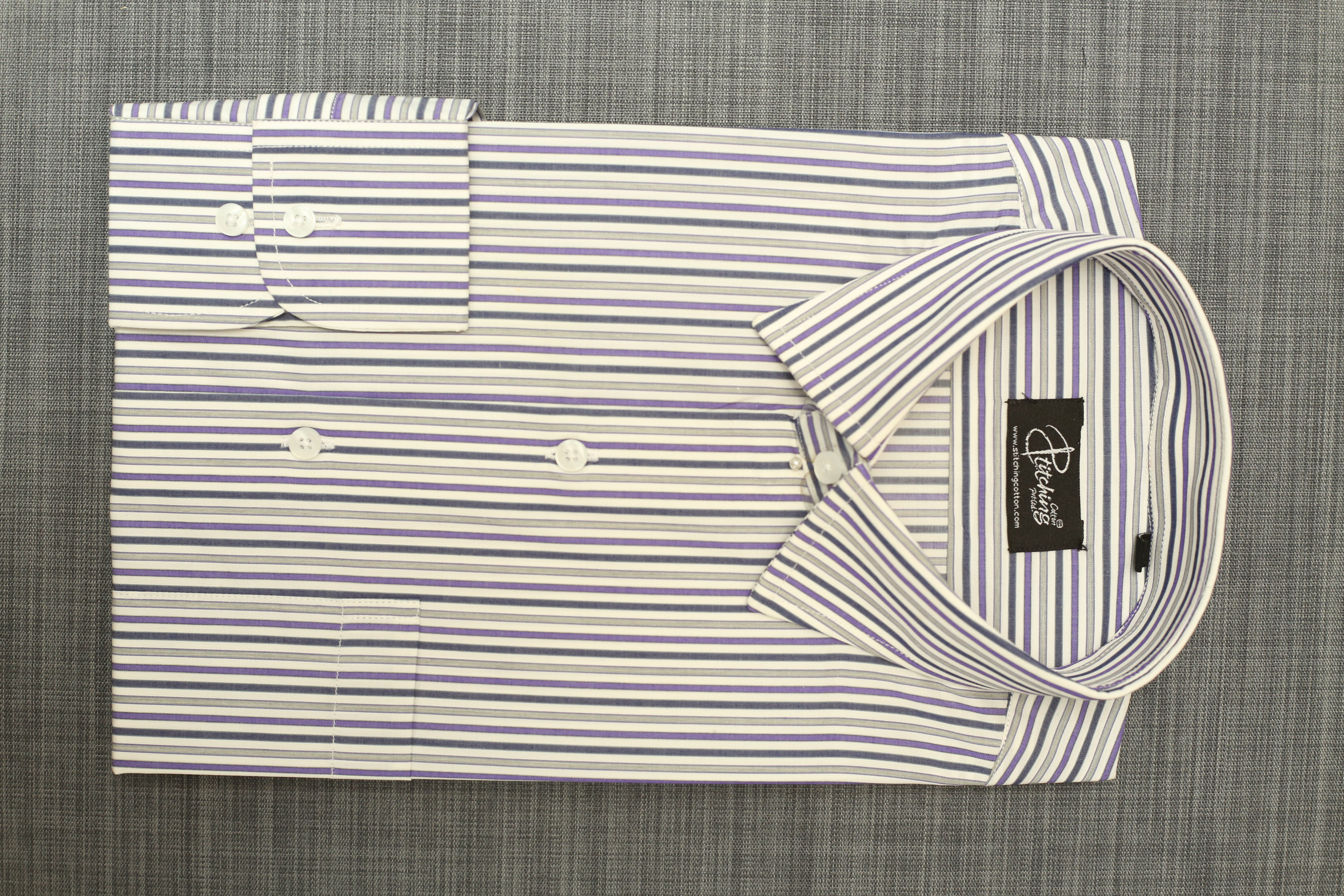 Men Formal Shirt Stripe