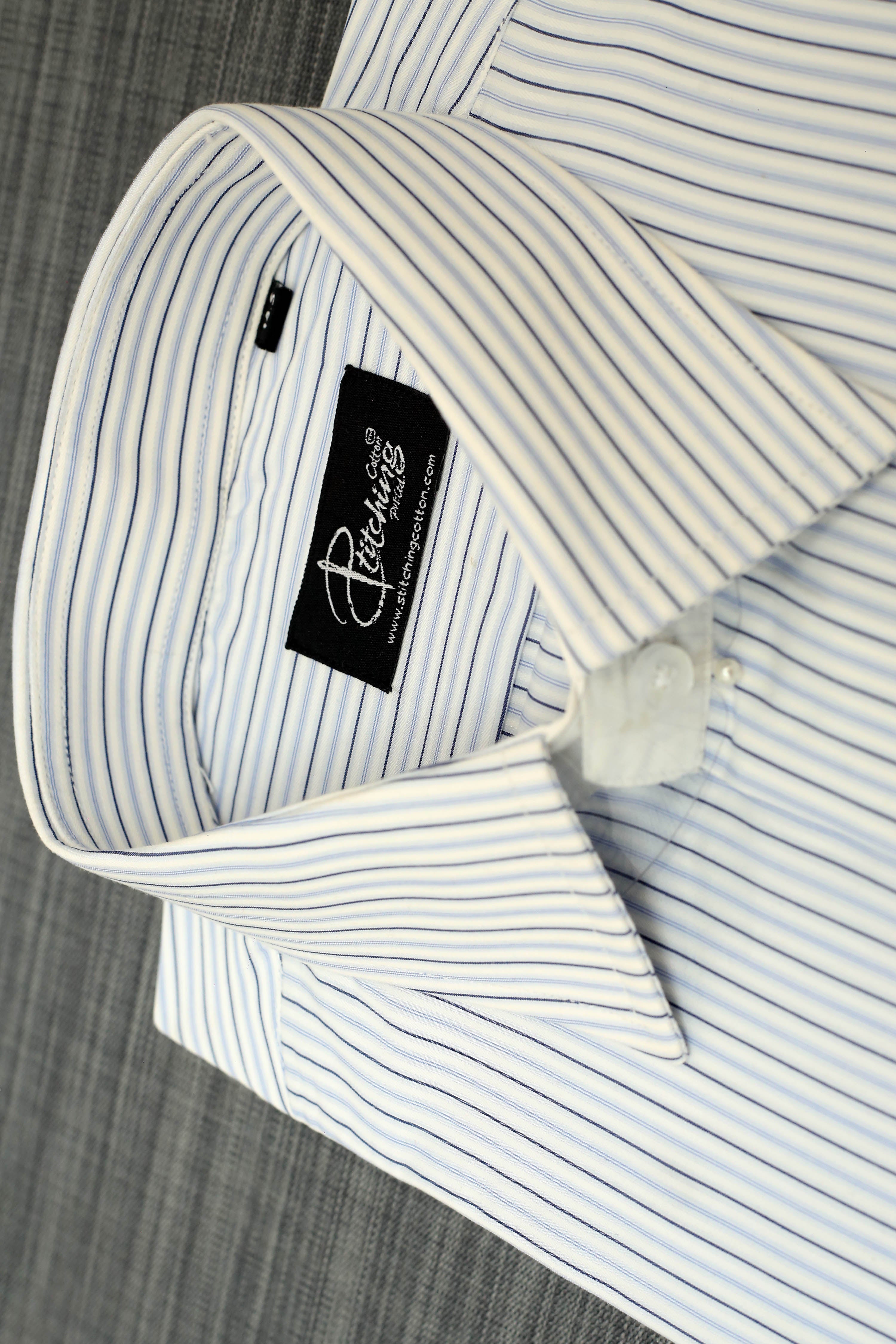 Men Formal Shirt Stripe