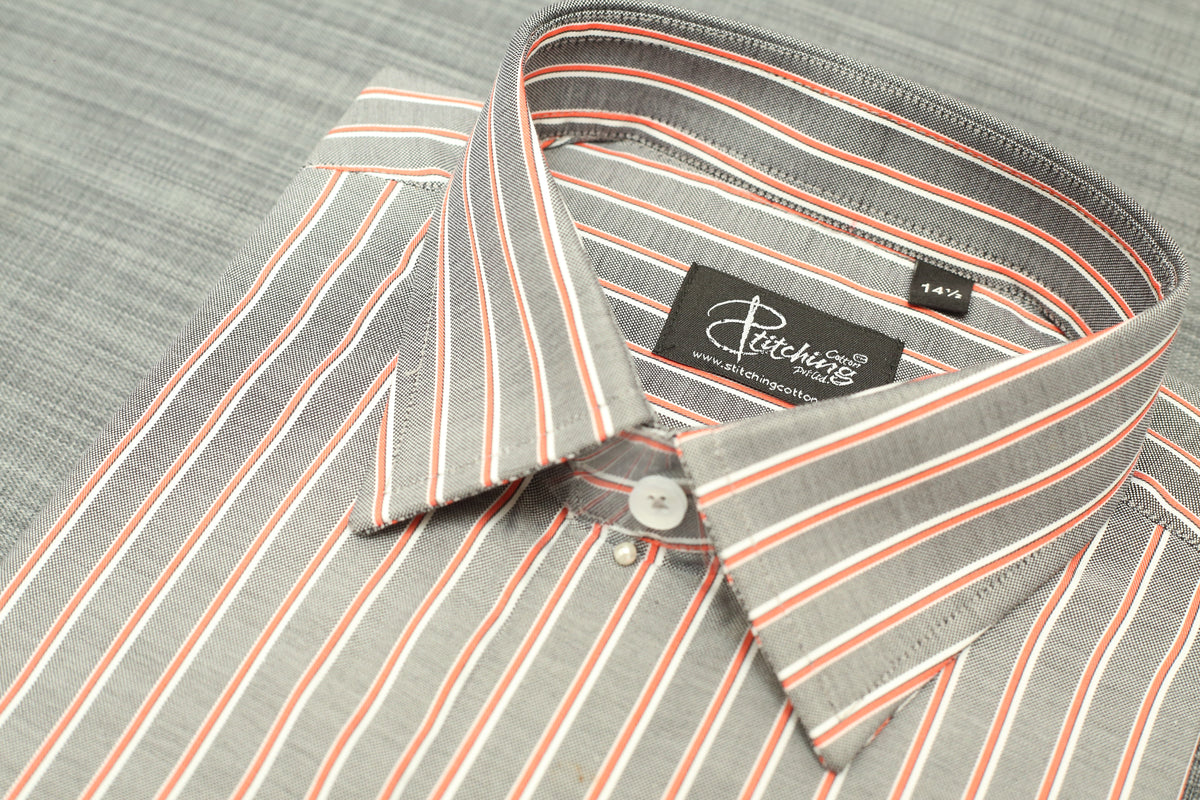 Men Formal Shirt Stripe