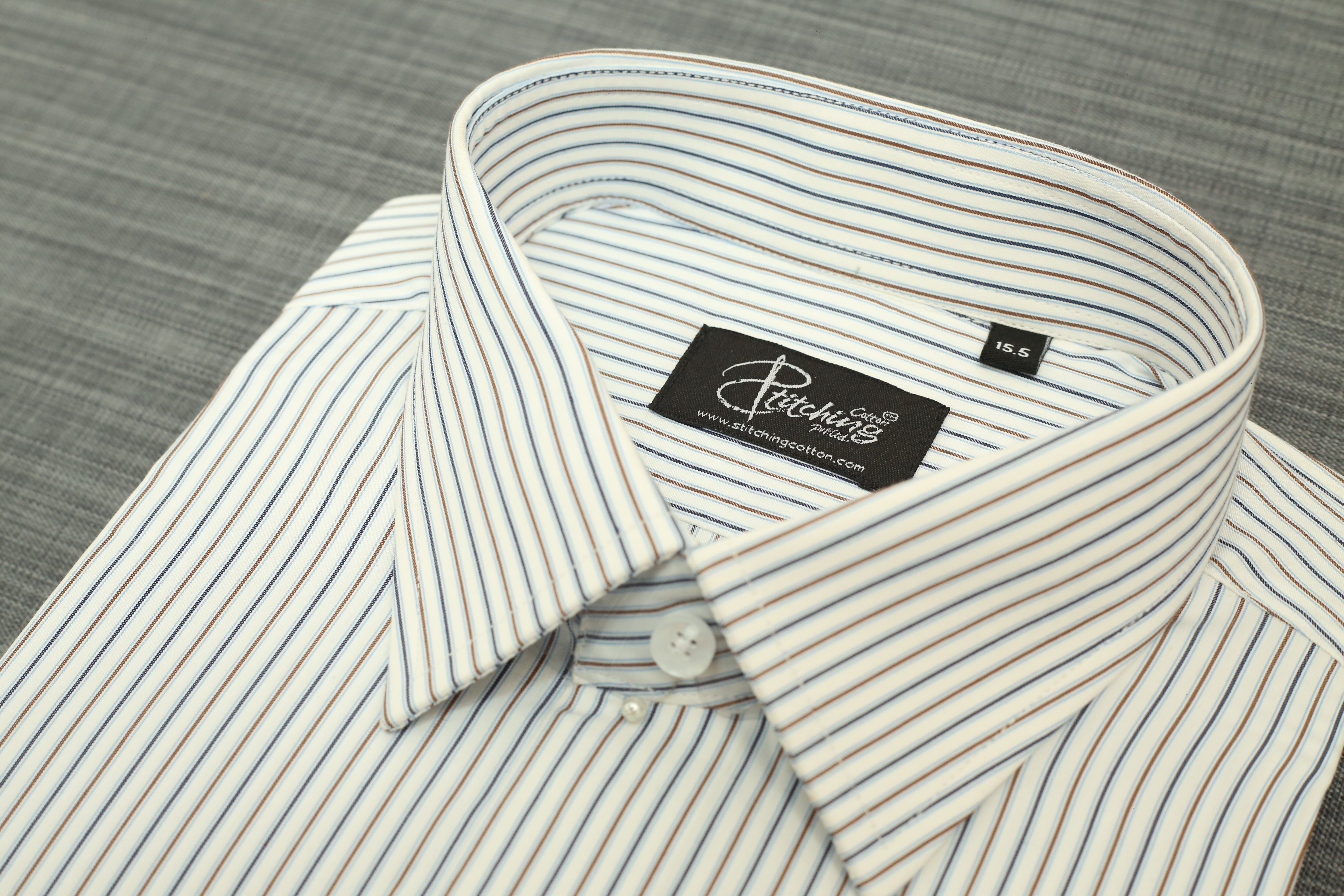 Men Formal Shirt Stripe