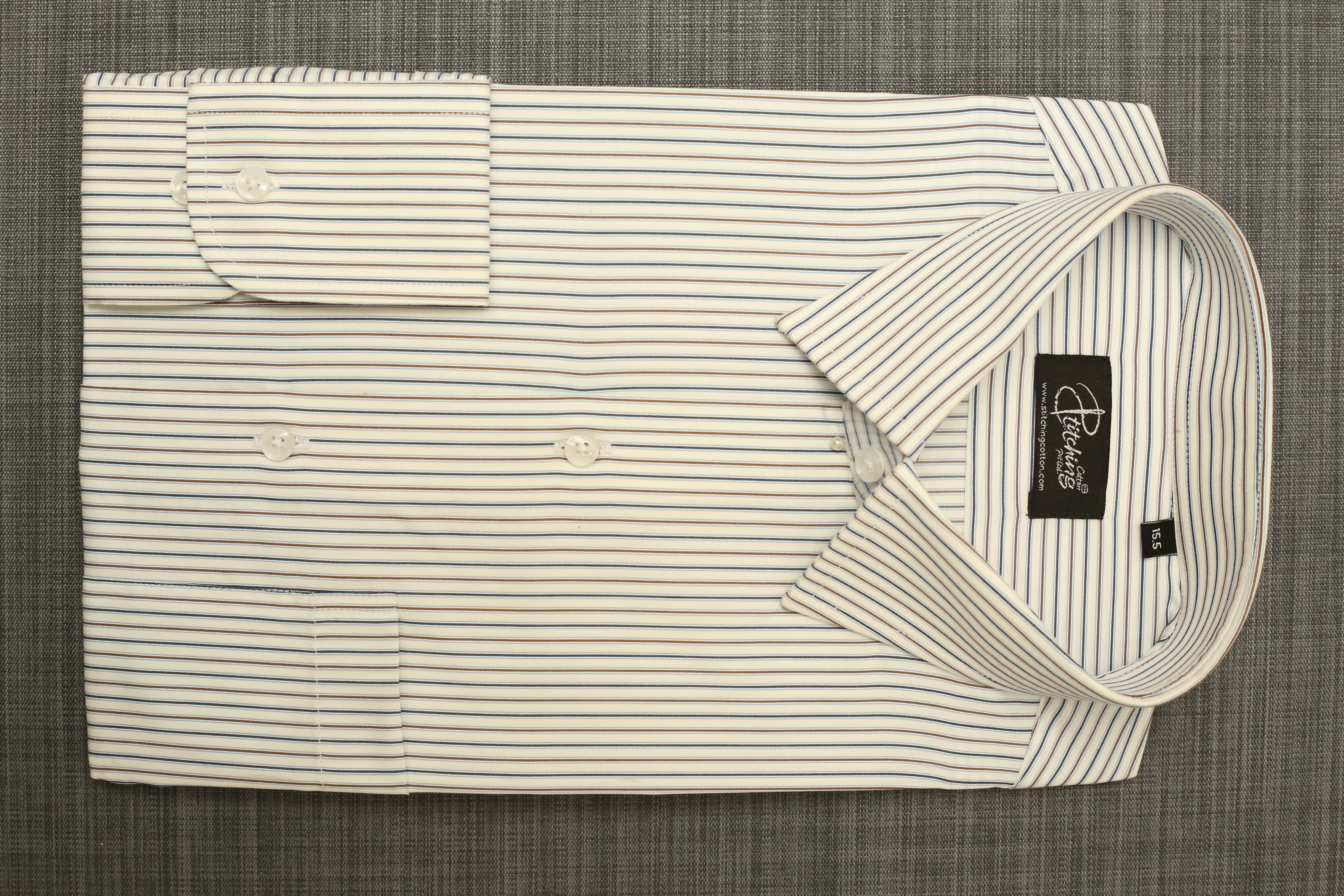 Men Formal Shirt Stripe