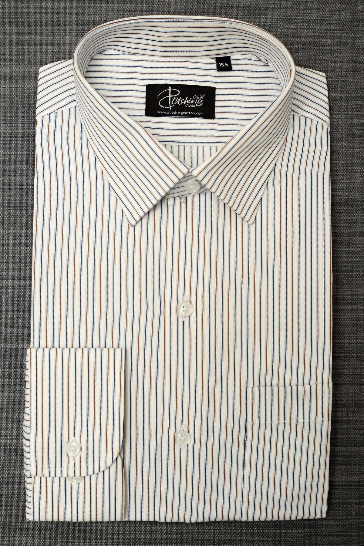 Men Formal Shirt Stripe