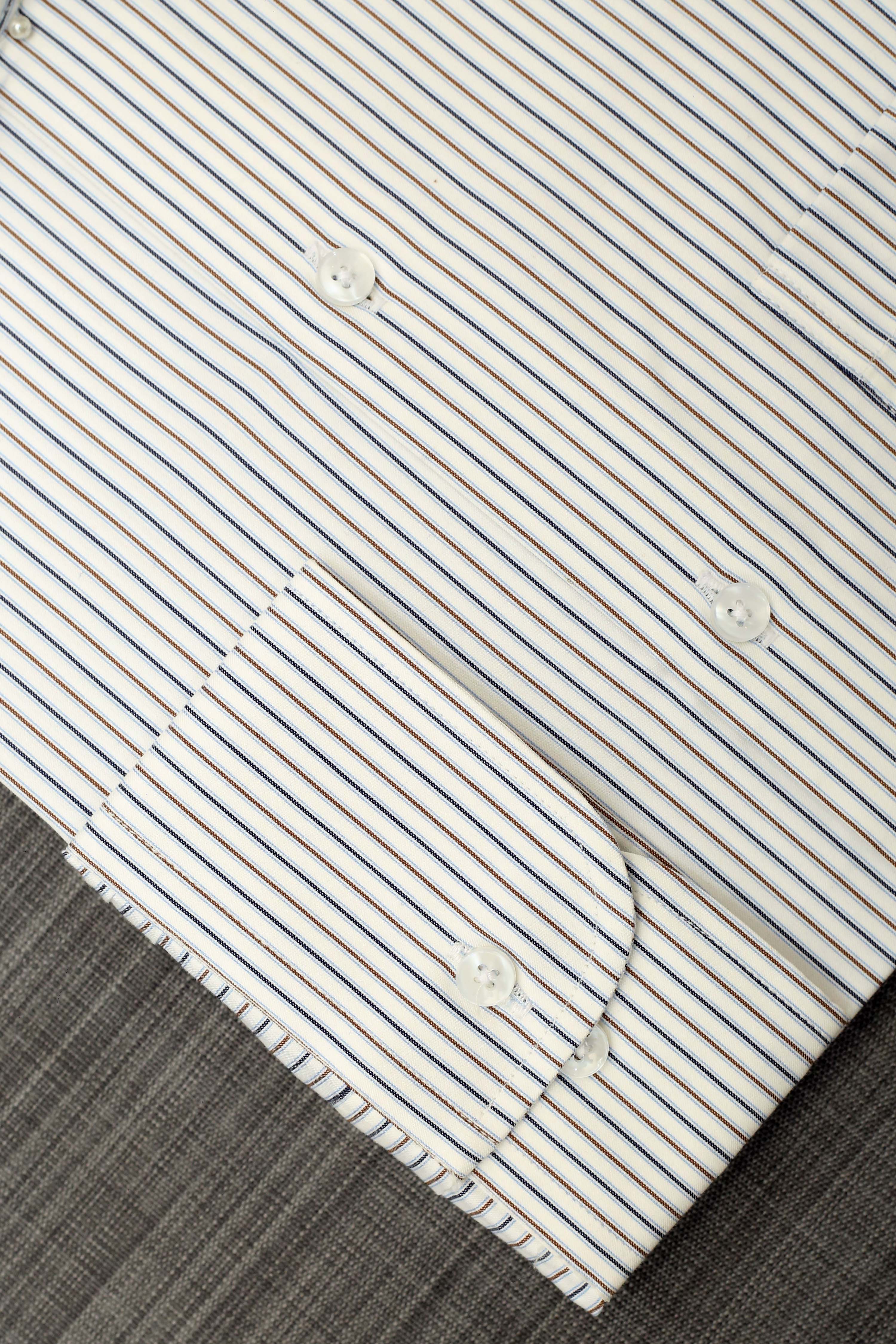 Men Formal Shirt Stripe