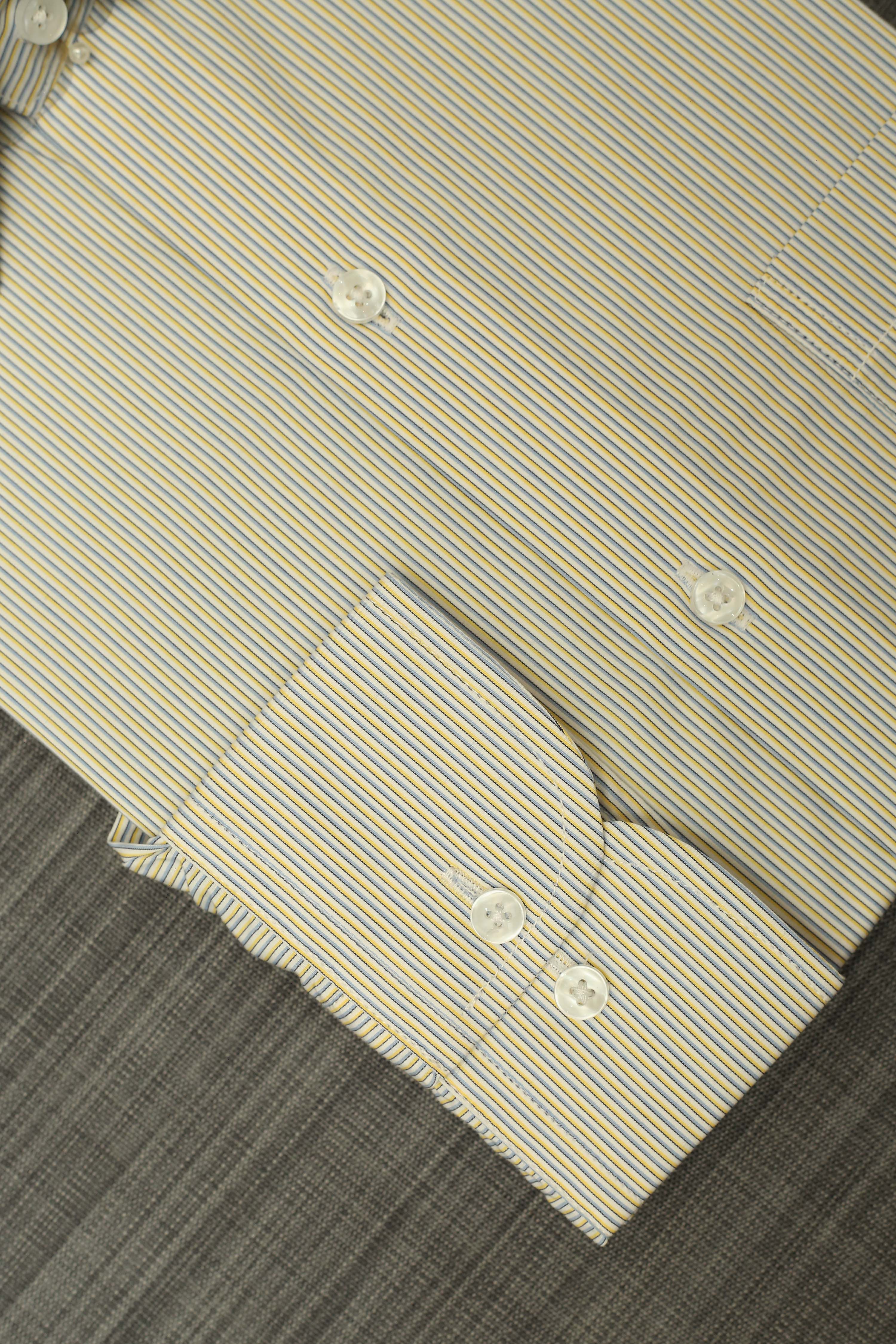 Men Formal Shirt Stripe