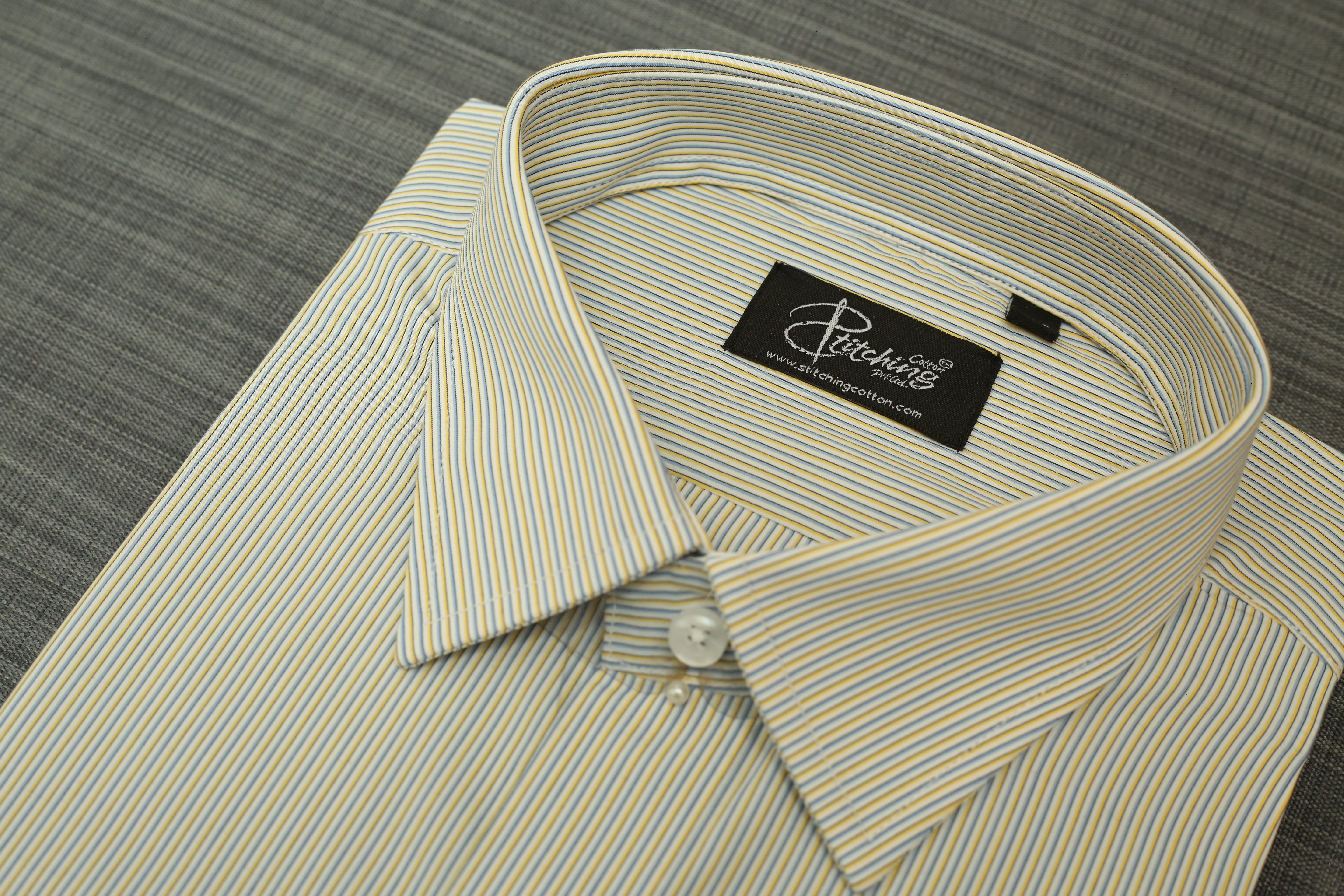 Men Formal Shirt Stripe