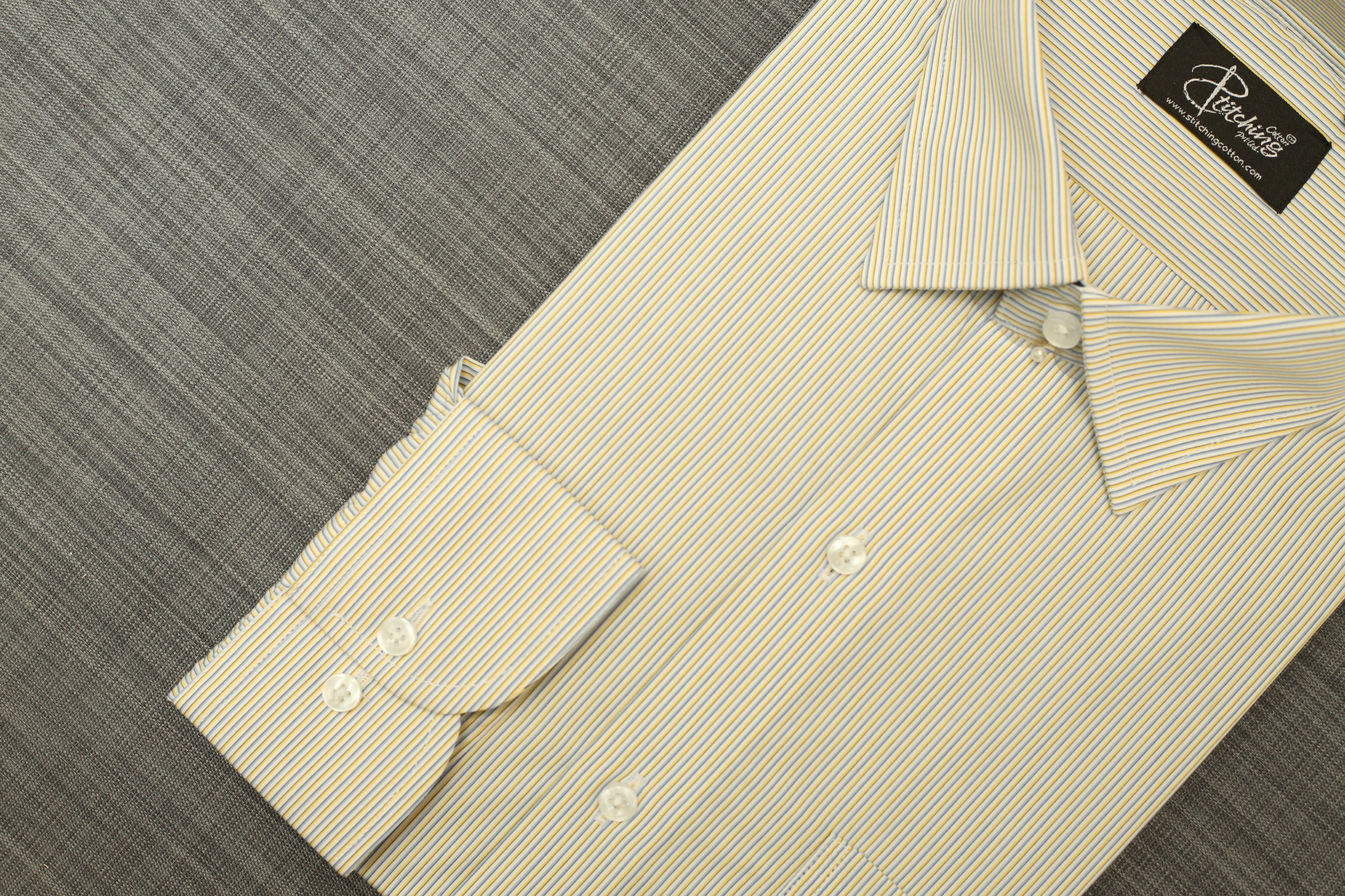 Men Formal Shirt Stripe