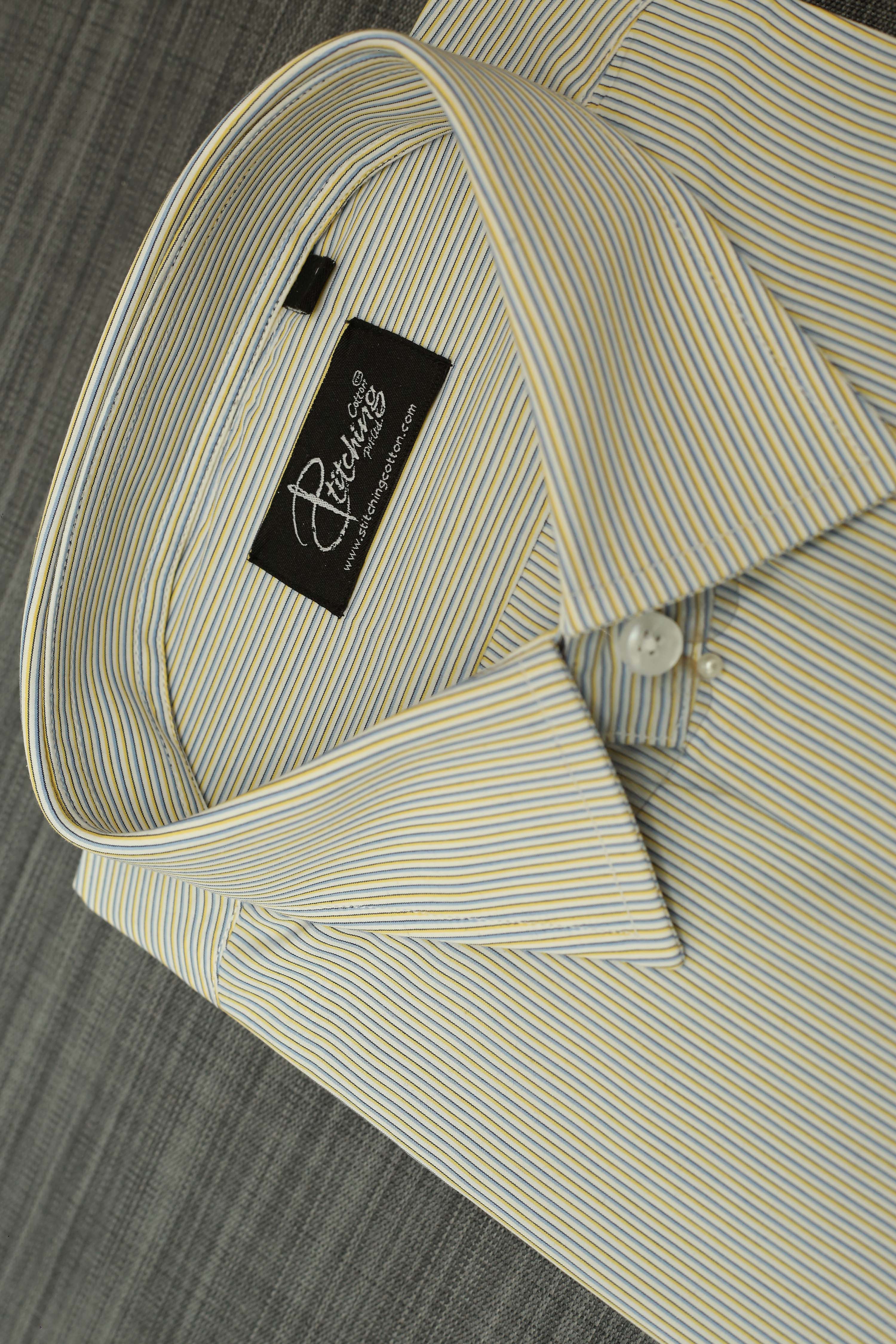 Men Formal Shirt Stripe