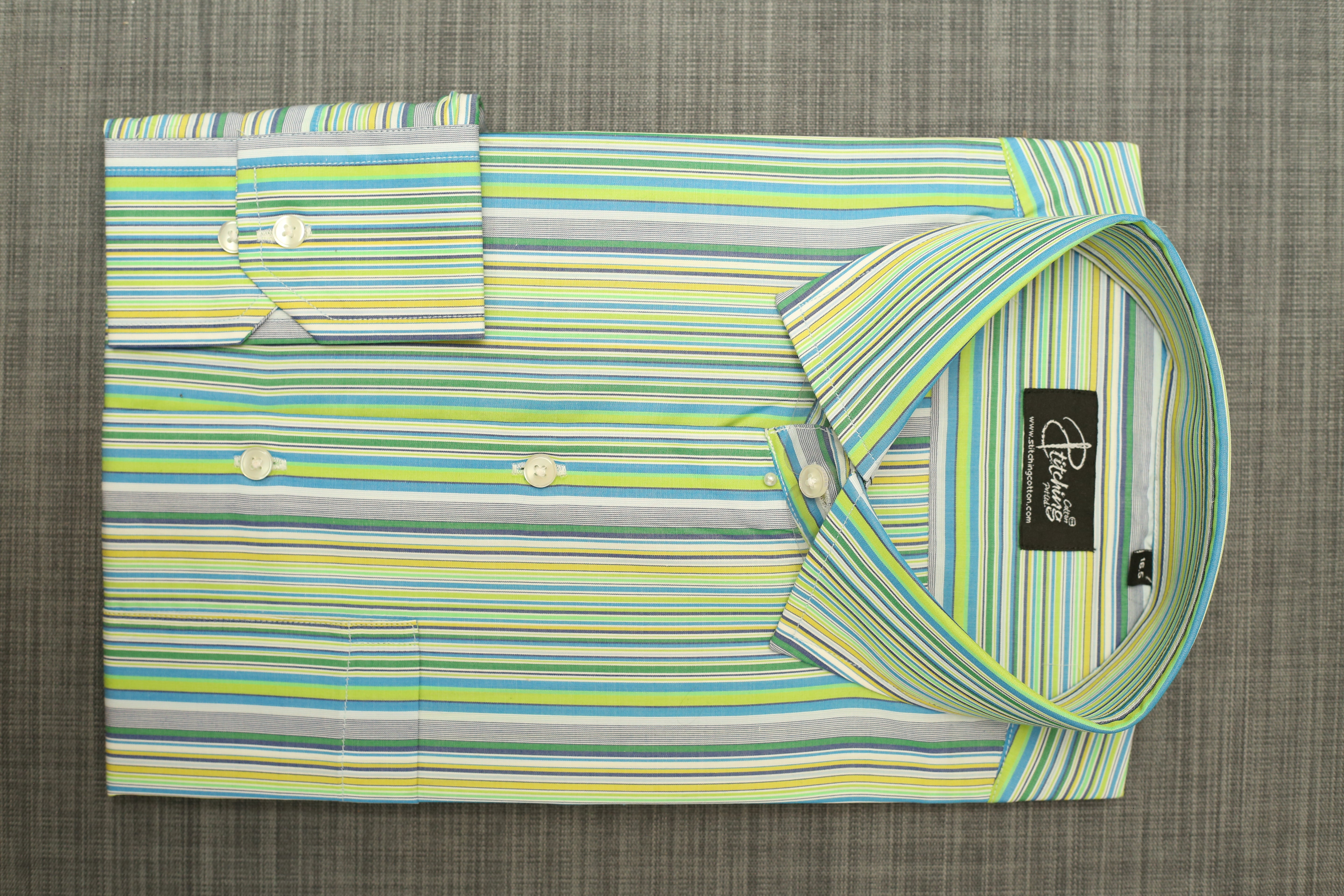 Men Formal Shirt Stripe