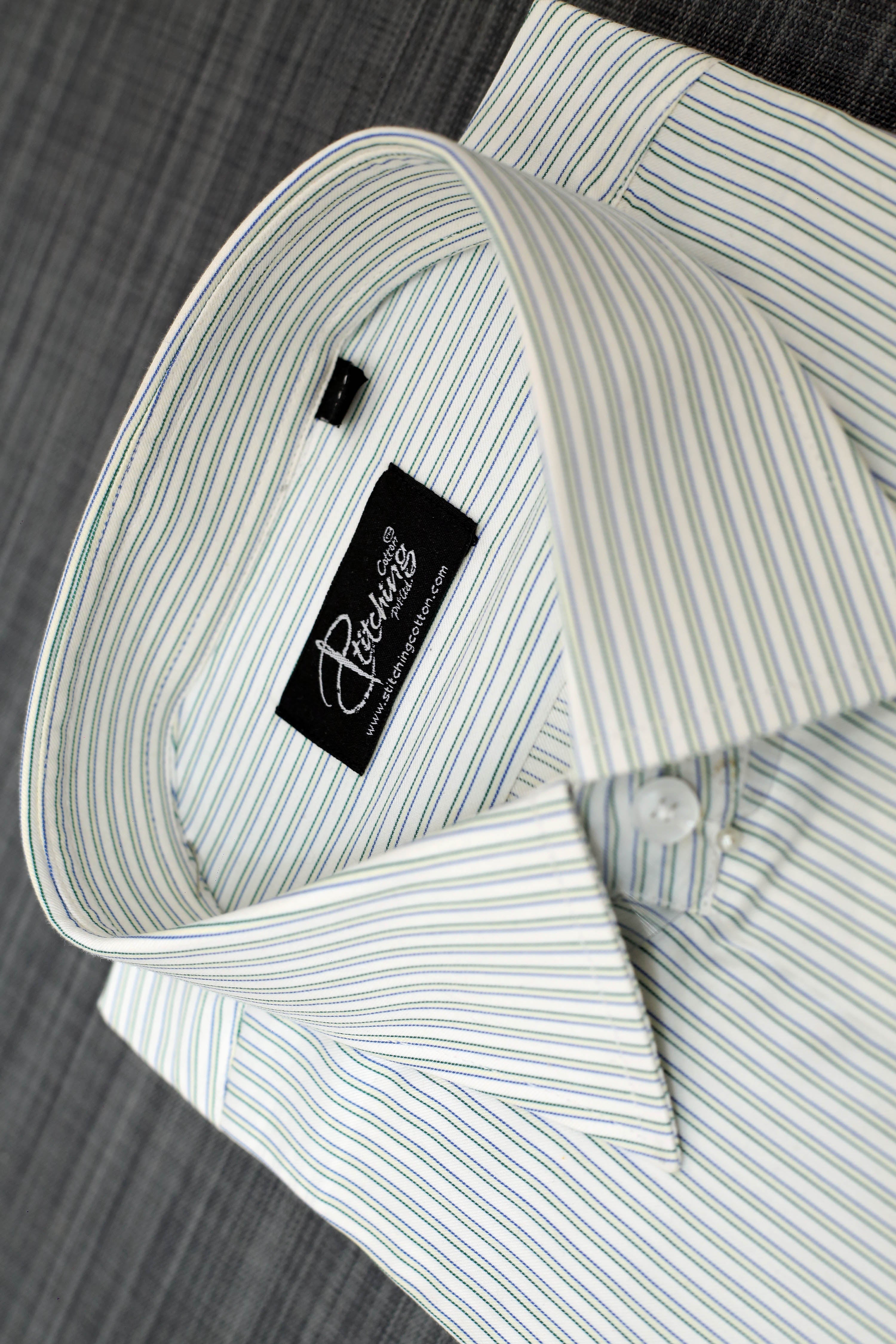 Men Formal Shirt Stripe