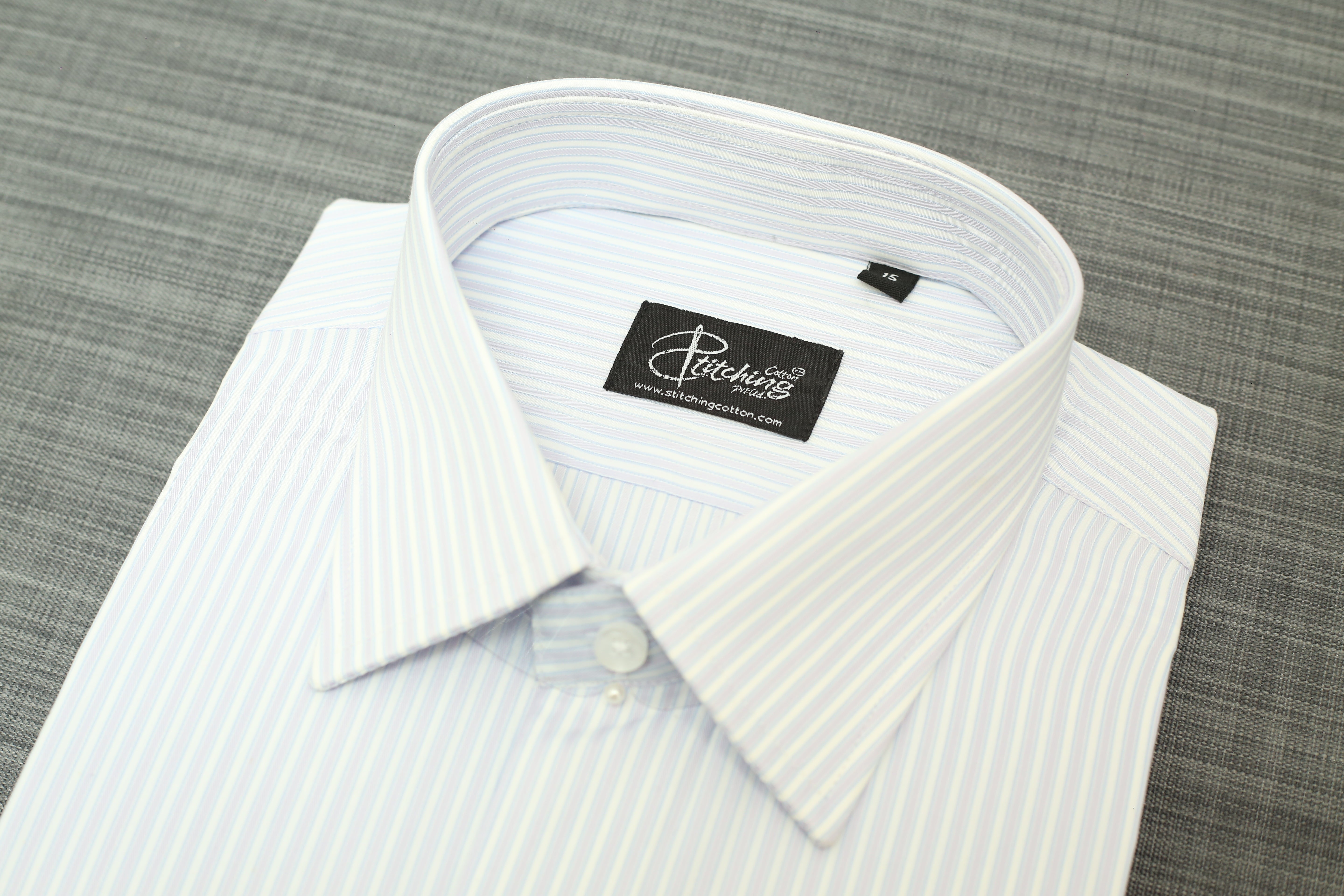 Men Formal Shirt Stripe