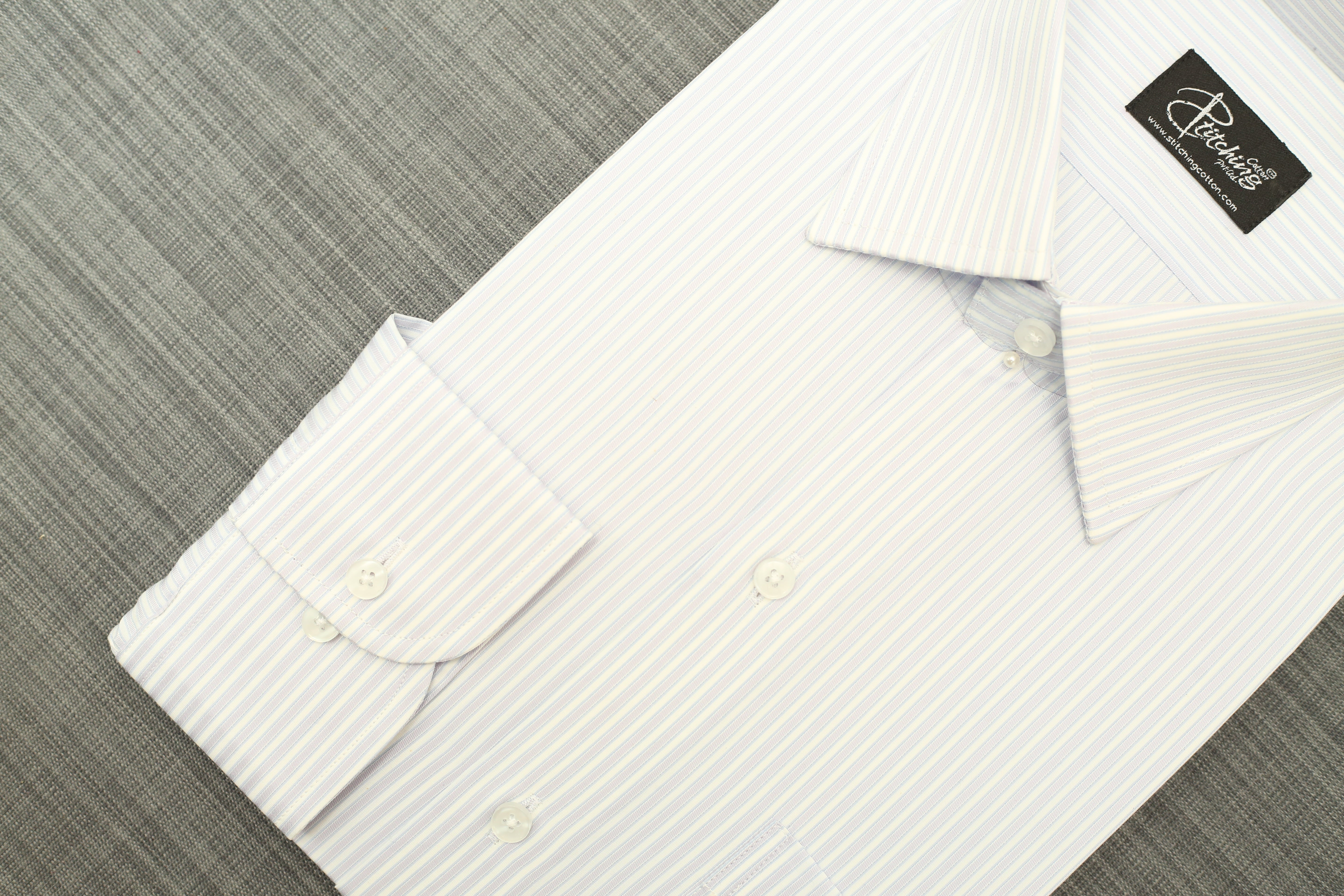 Men Formal Shirt Stripe