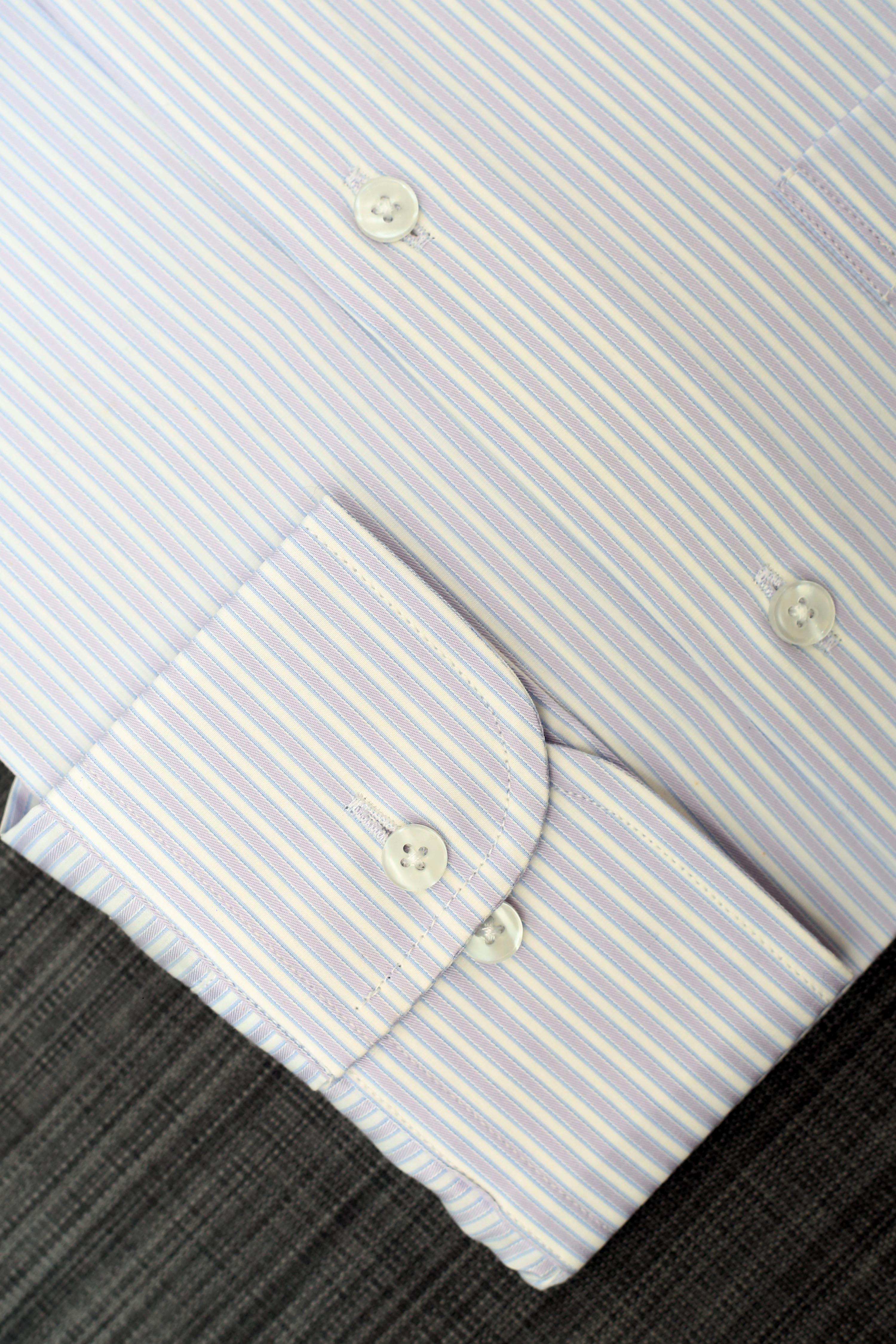 Men Formal Shirt Stripe