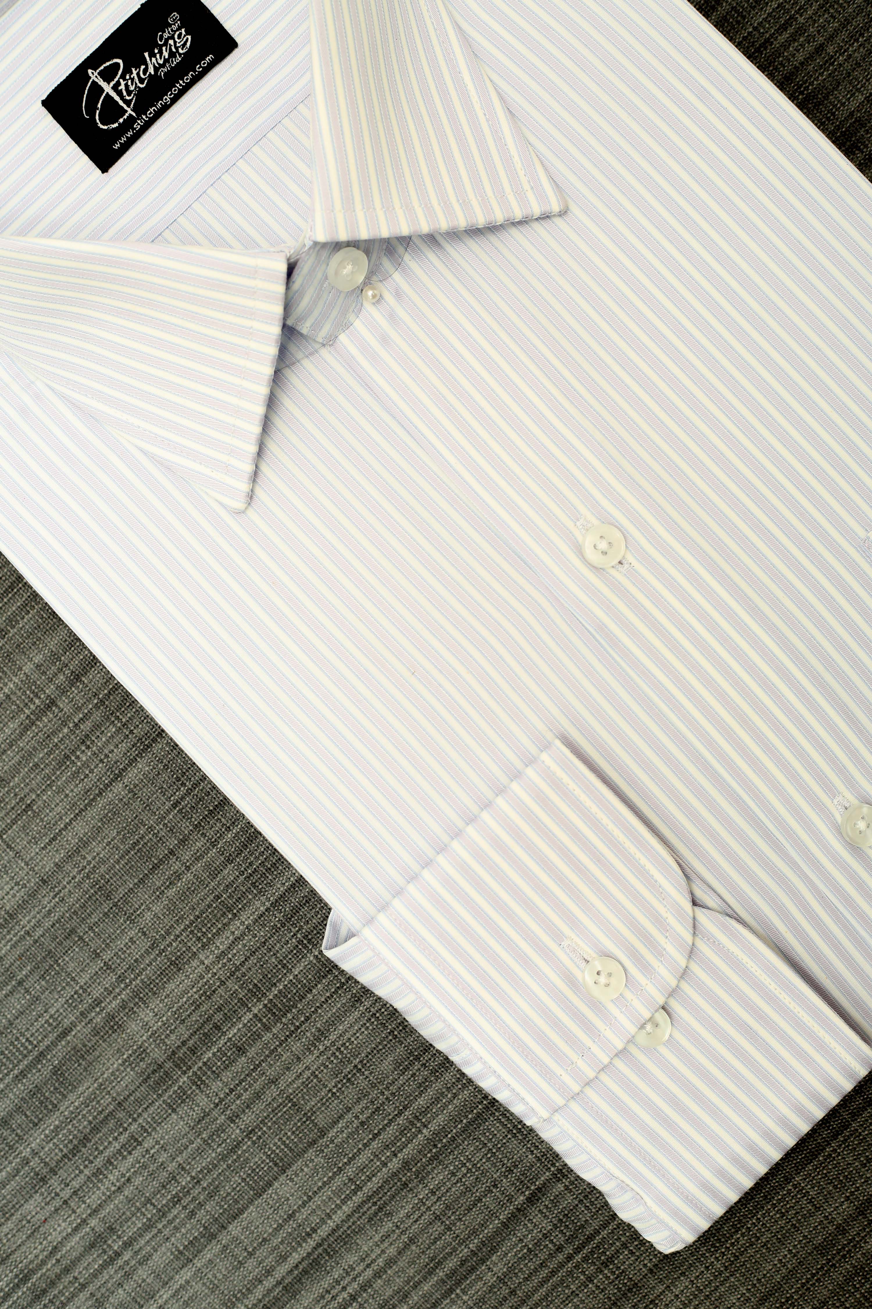 Men Formal Shirt Stripe