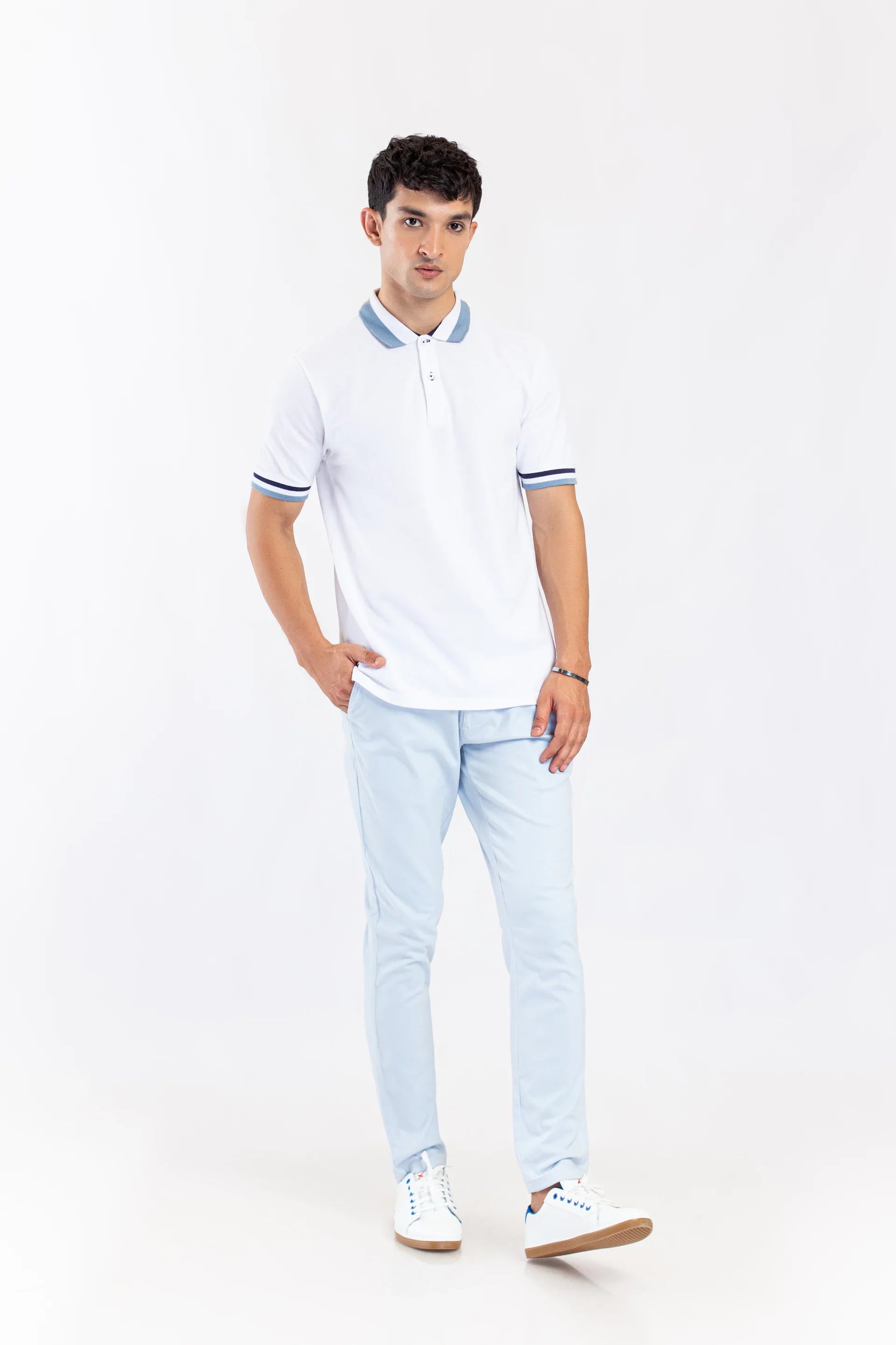 Basic Sky Blue Chinos - 9figure