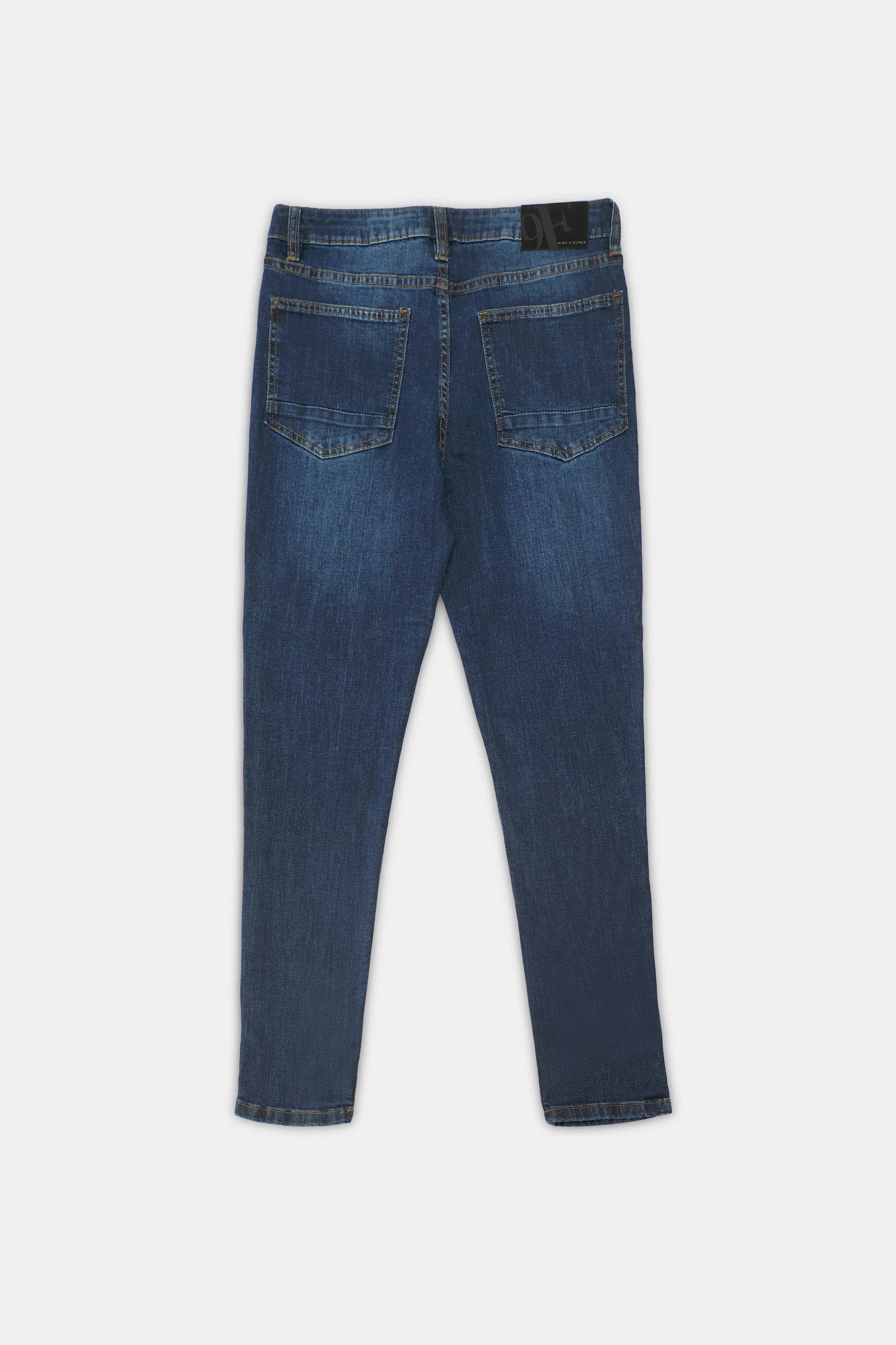 Blue Tapered Jeans - 9figure